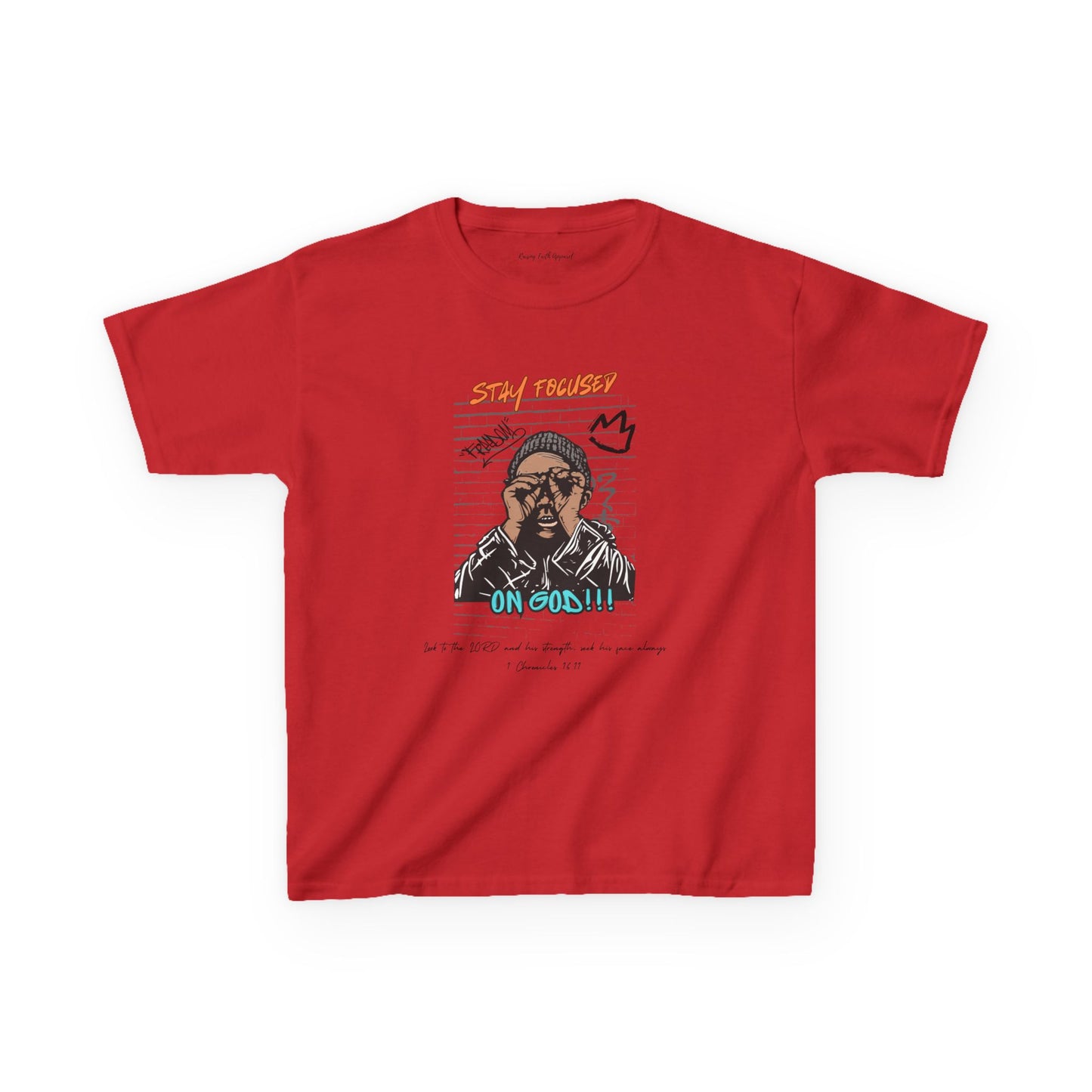 Stay Focused Youth Unisex Heavy Cotton Tee