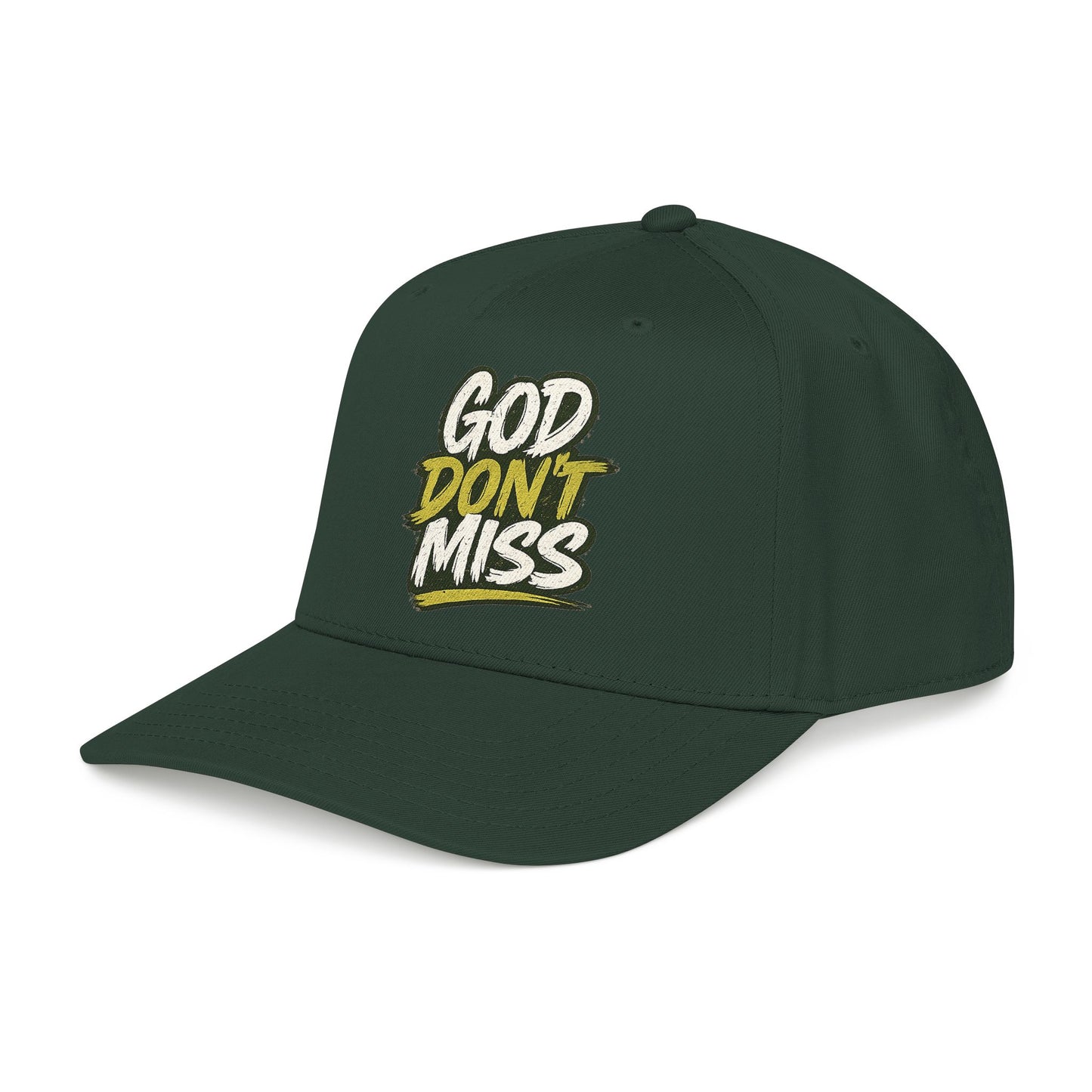 God Don't Miss Hat- Green