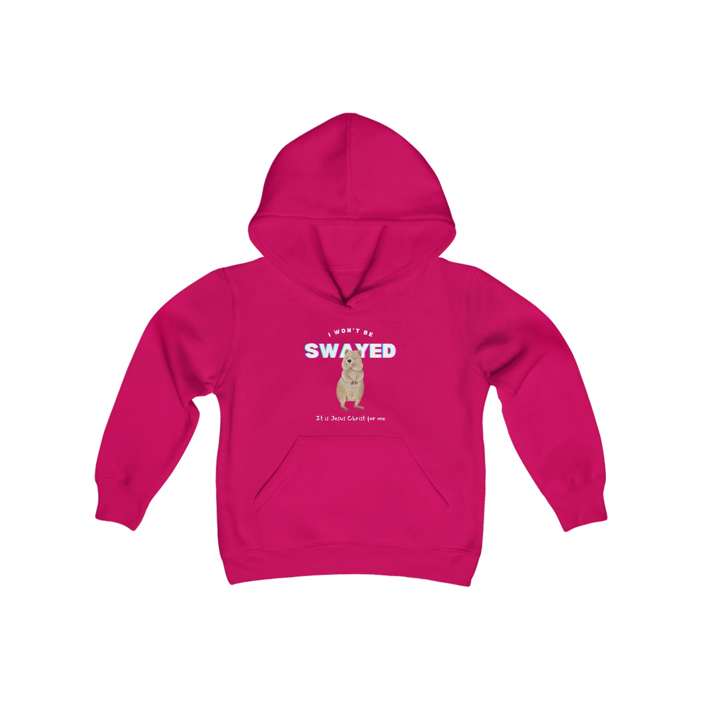 I Won't Be Swayed Youth Unisex Hoodie -Youth Heavy Blend Hooded Sweatshirt