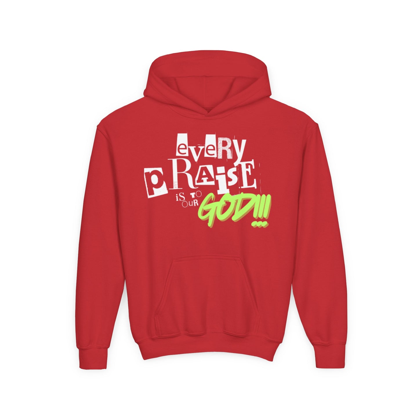 Every Praise Youth Unisex Hoodie- Youth Heavy Blend Hooded Sweatshirt