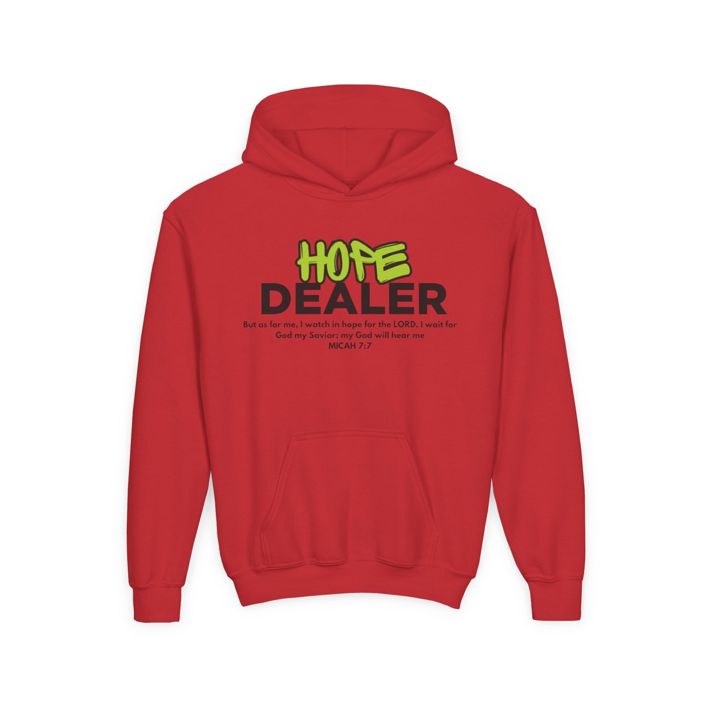Hope Dealer Youth Unisex Hoodie - Youth Heavy Blend Hooded Sweatshirt