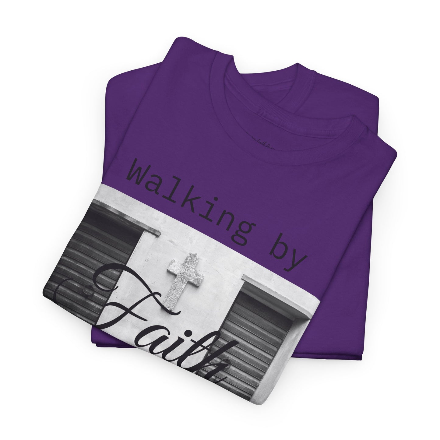 Adult Unisex Walking by Faith T-Shirt