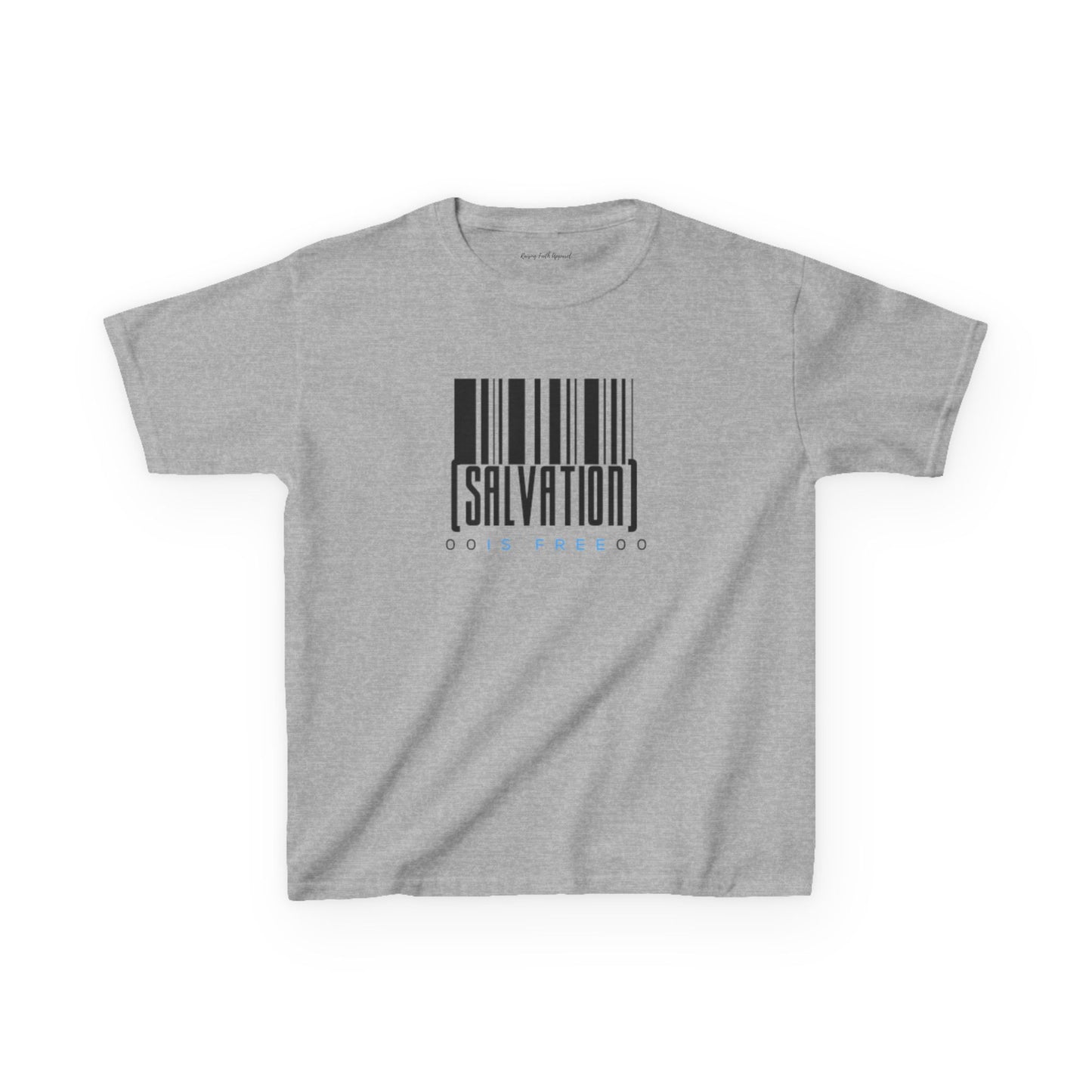 Salvation Is Free Youth Unisex Tee- Kids Heavy Cotton Tee