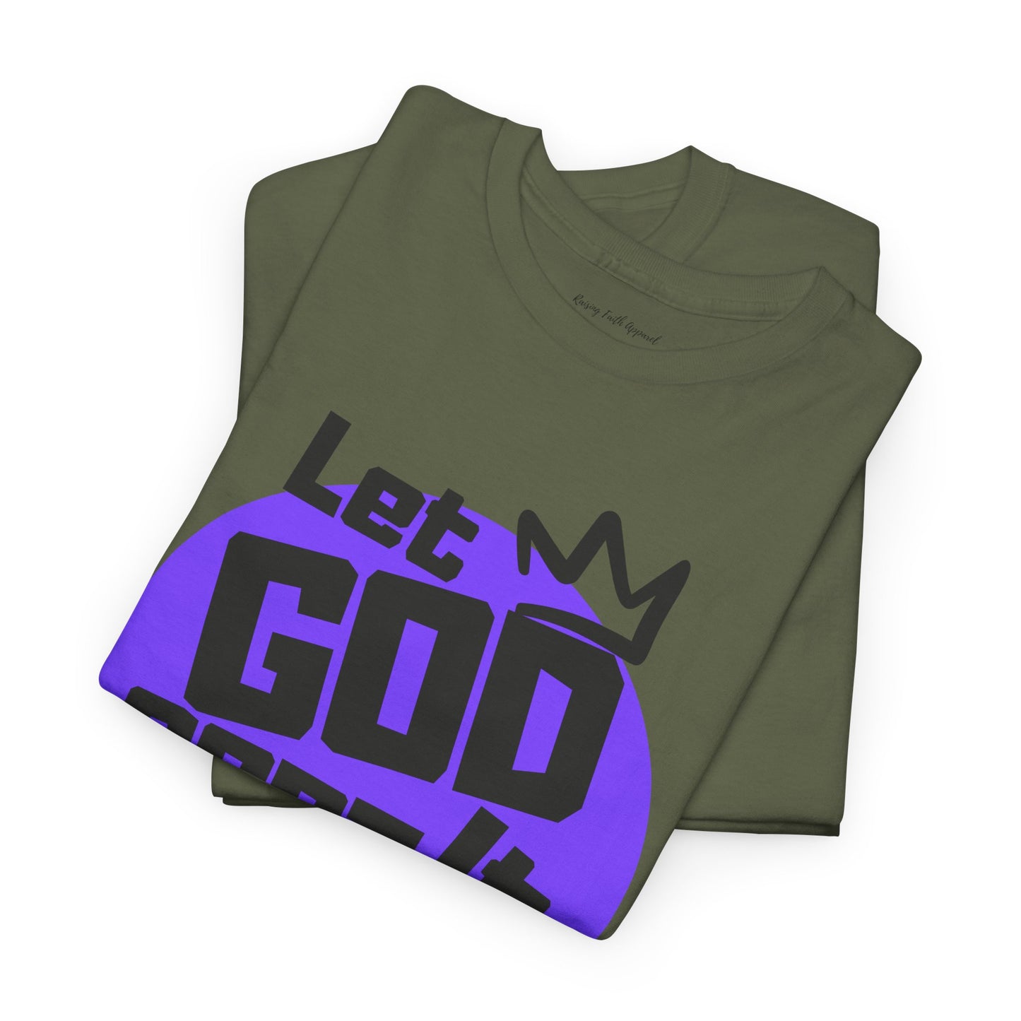 Let God Sort It Out Adult Unisex Heavy Cotton Tee