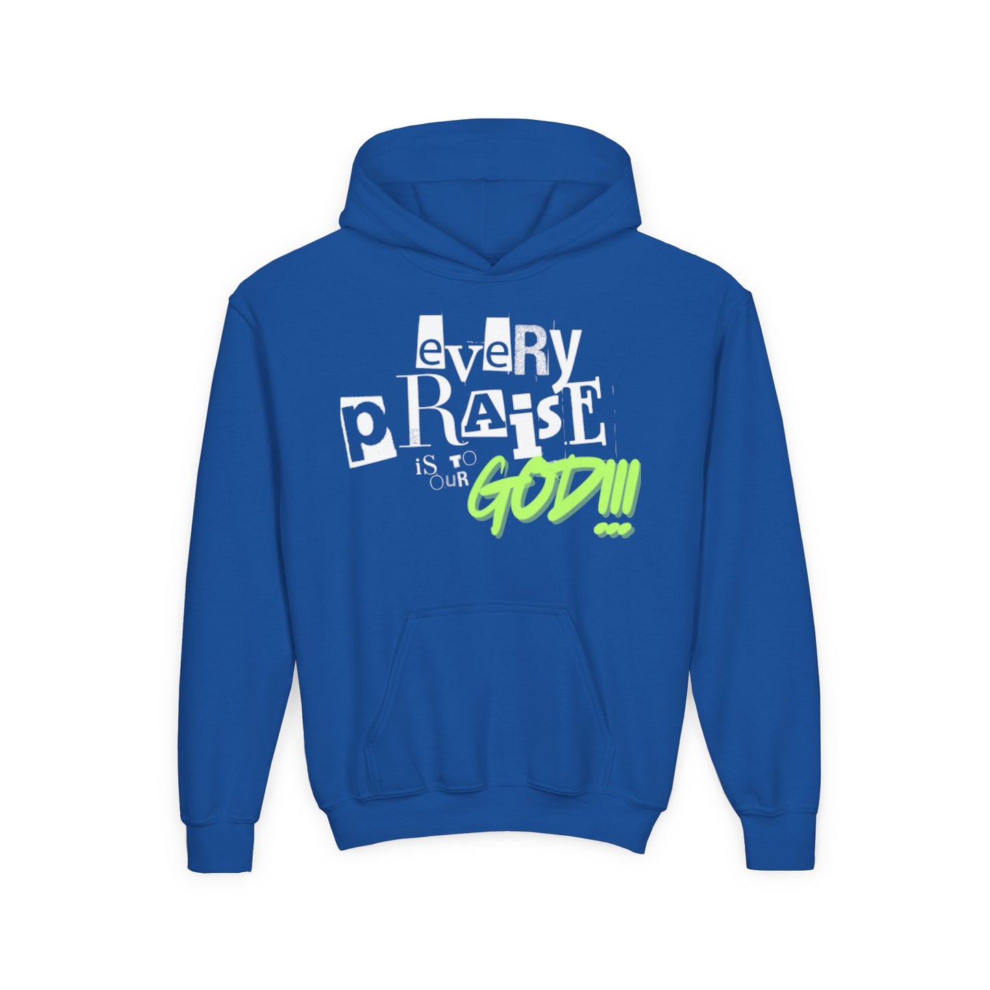 Every Praise Youth Unisex Hoodie- Youth Heavy Blend Hooded Sweatshirt