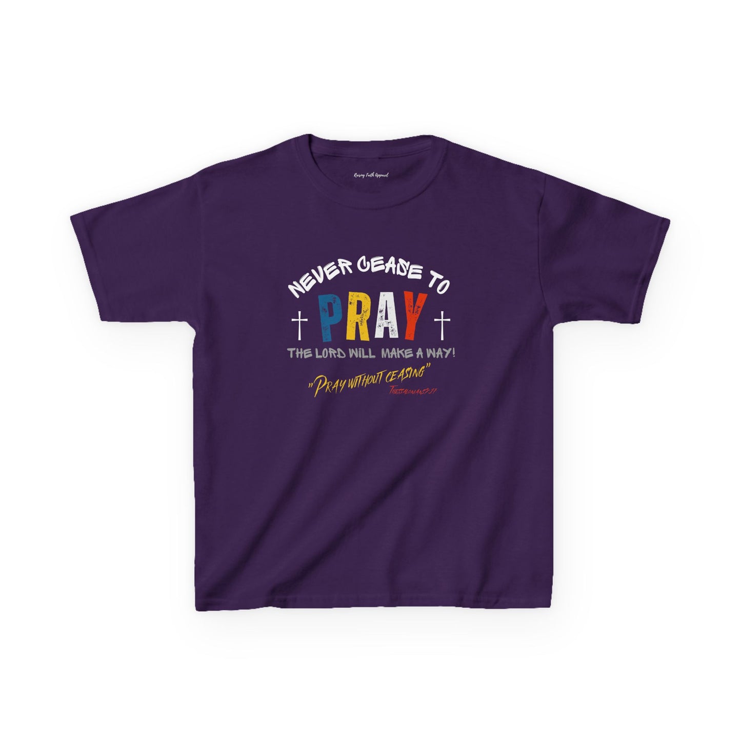 Pray Without Ceasing Unisex Youth Tee