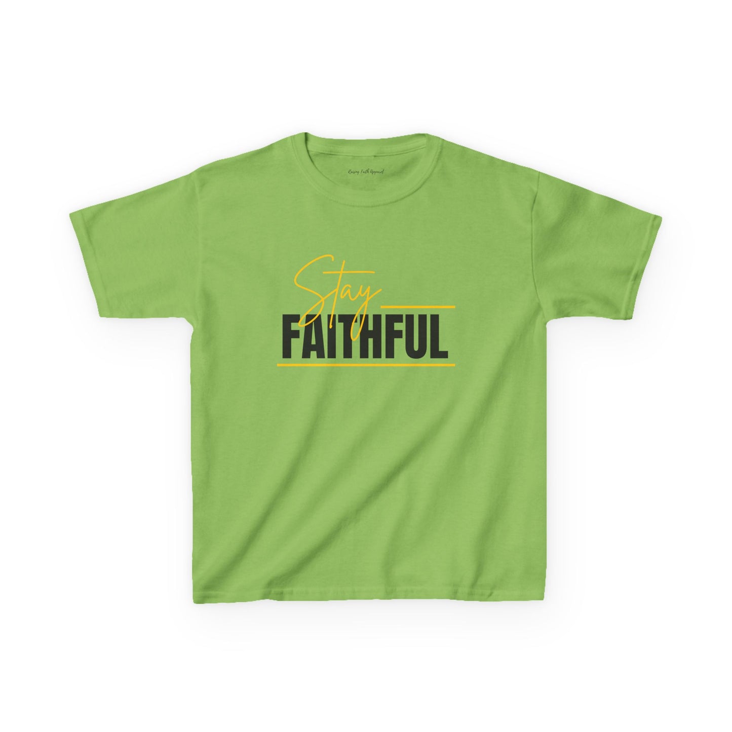 Stay Faithful Youth Unisex Heavy Blend Cotton Tee