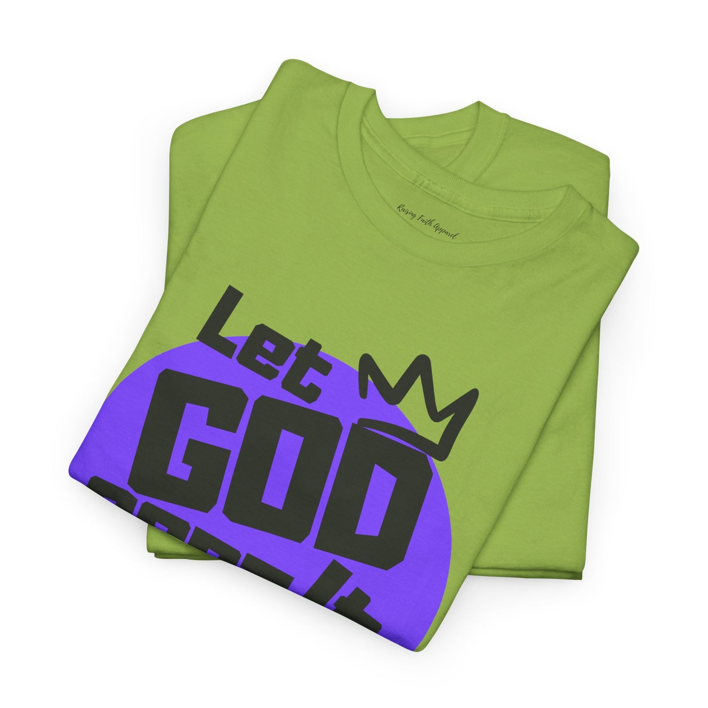 Let God Sort It Out Adult Unisex Heavy Cotton Tee