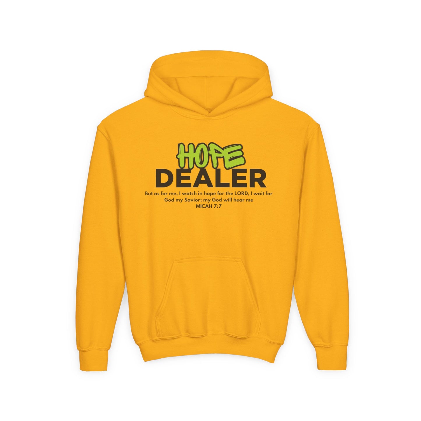 Hope Dealer Youth Unisex Hoodie - Youth Heavy Blend Hooded Sweatshirt