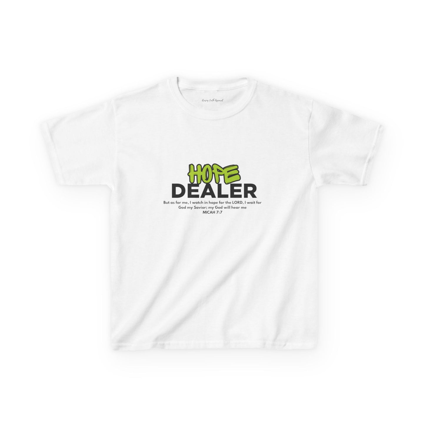 Hope Dealer Youth Unisex Tee- Youth Heavy Cotton Tee