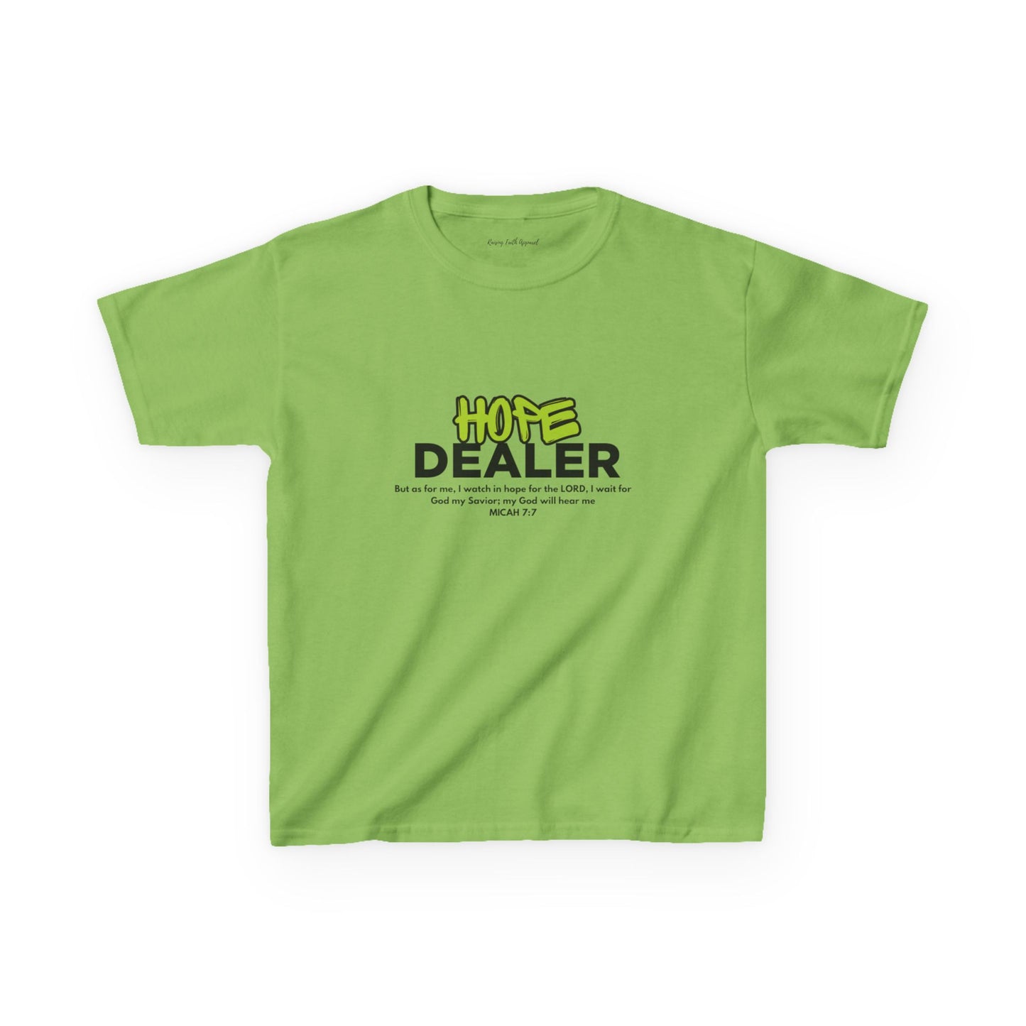 Hope Dealer Youth Unisex Tee- Youth Heavy Cotton Tee