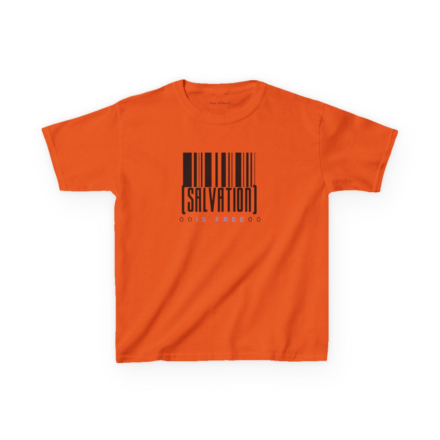 Salvation Is Free Youth Unisex Tee- Kids Heavy Cotton Tee