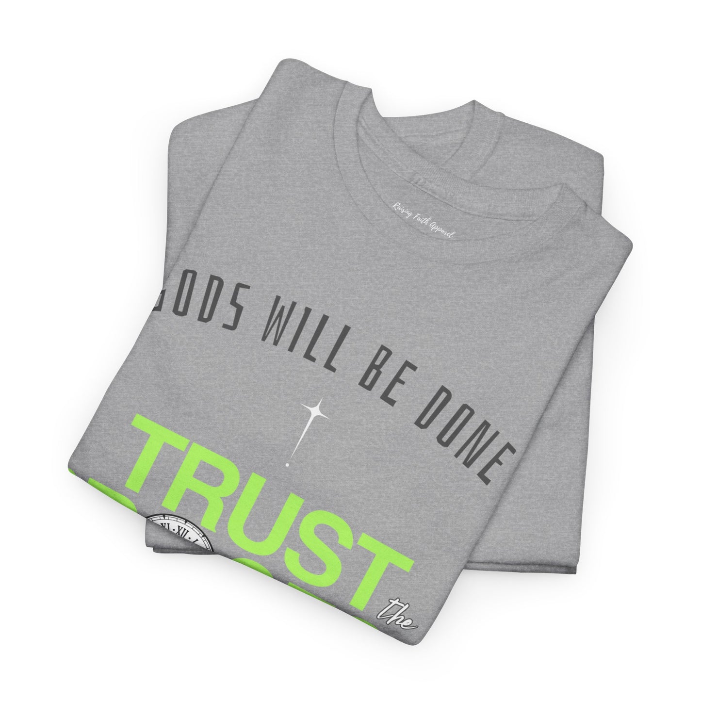 Trust The Process Adult Unisex Heavy Cotton Tee
