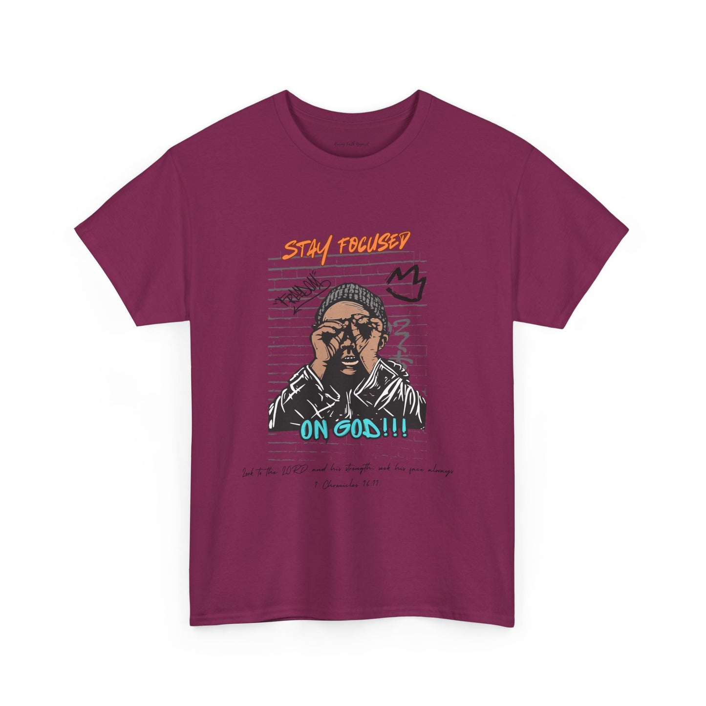 Stay Focused Adult Unisex Tee