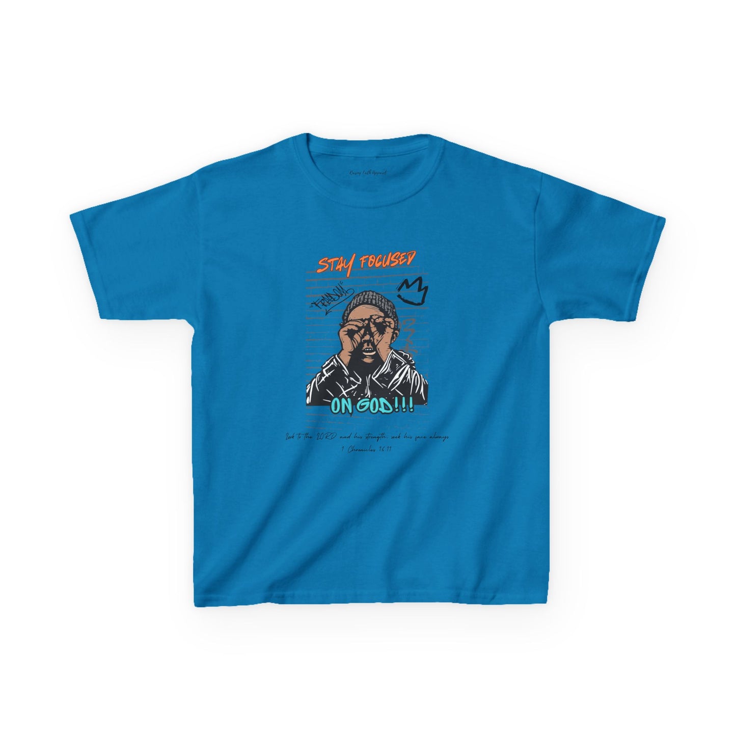 Stay Focused Youth Unisex Heavy Cotton Tee