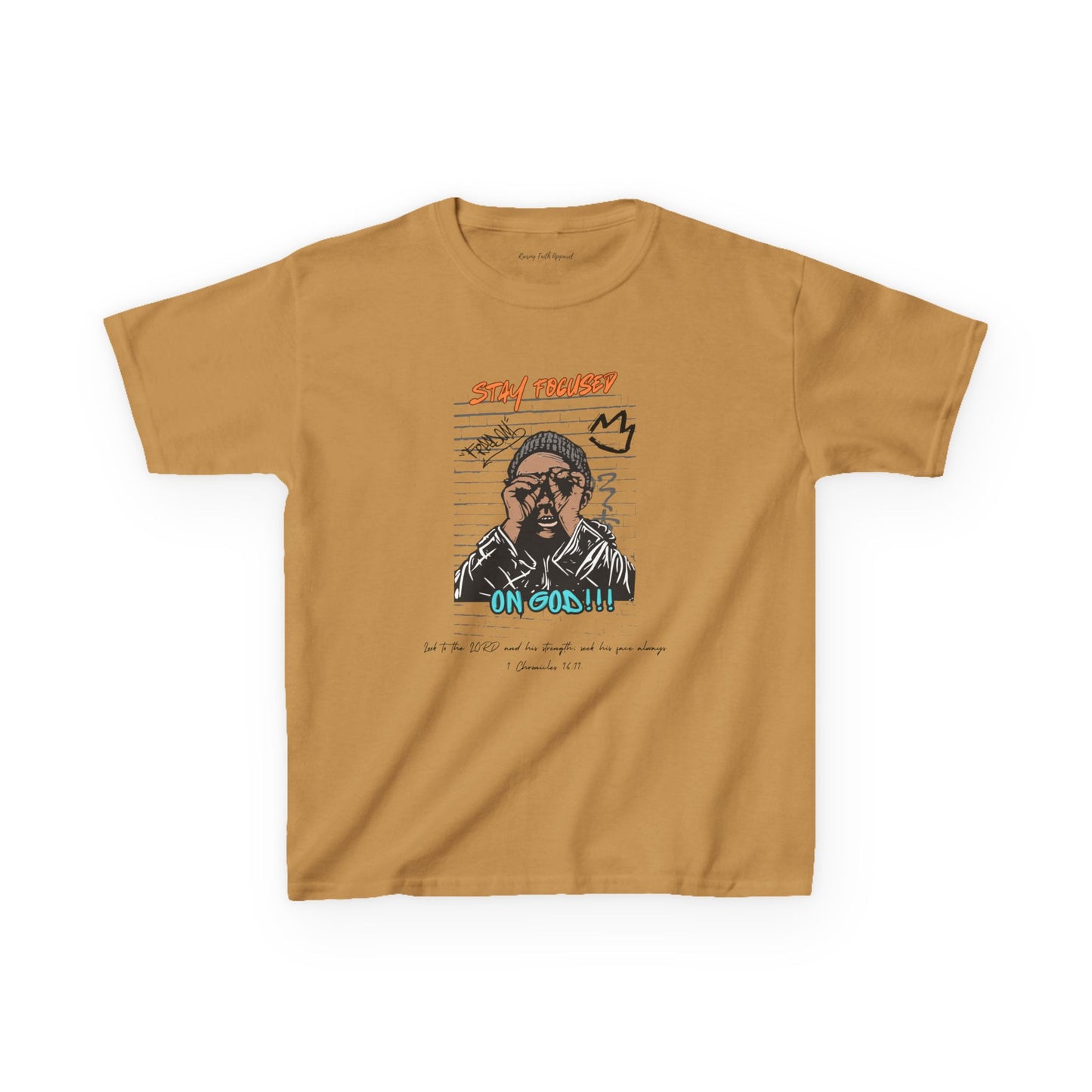 Stay Focused Youth Unisex Heavy Cotton Tee