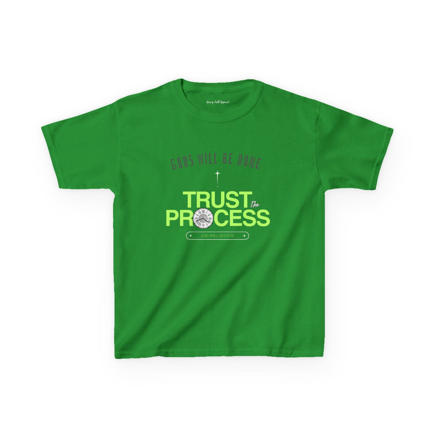 Trust The Process Youth Unisex Heavy Cotton Tee