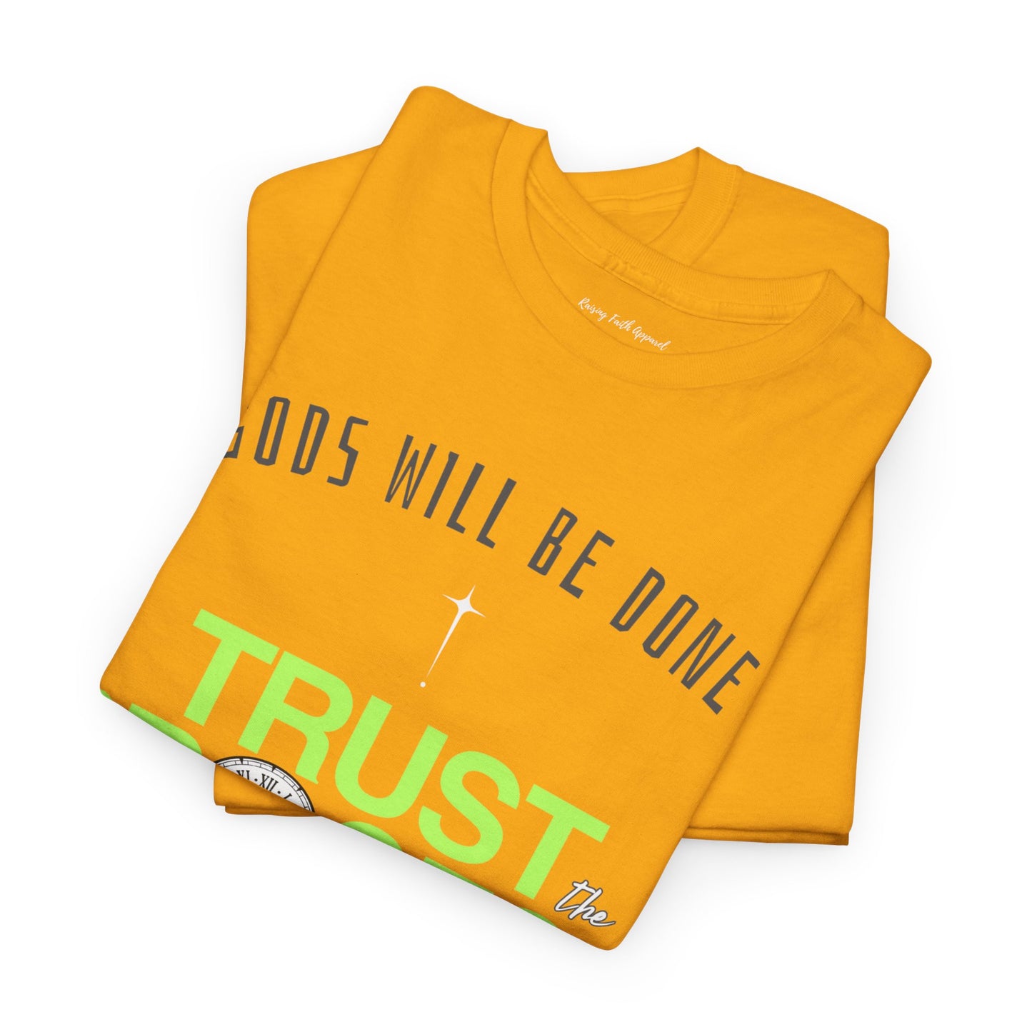 Trust The Process Adult Unisex Heavy Cotton Tee