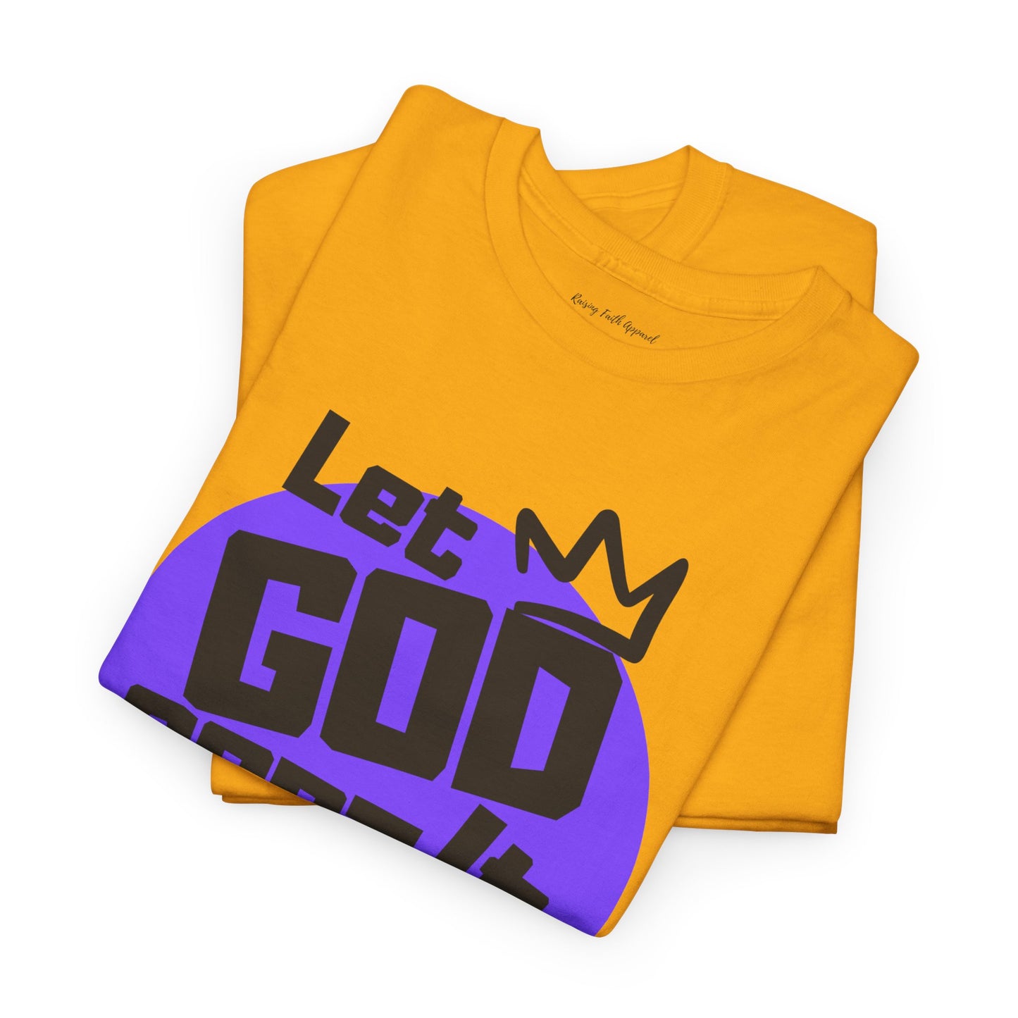 Let God Sort It Out Adult Unisex Heavy Cotton Tee