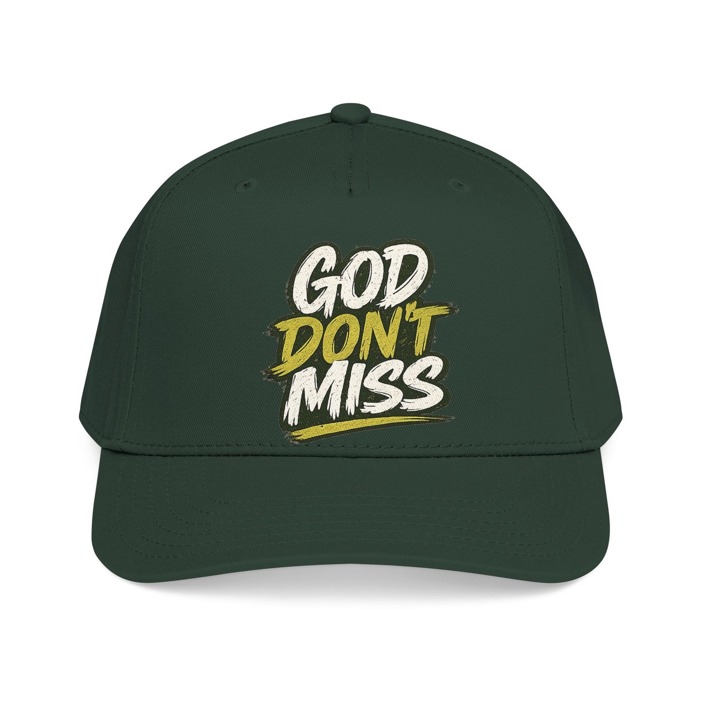 God Don't Miss Hat- Green