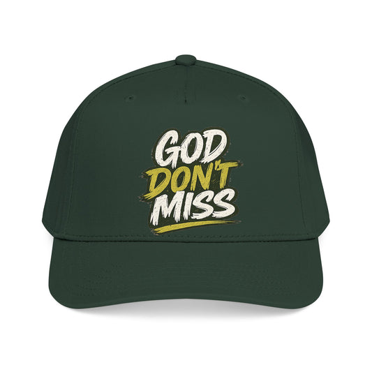 God Don't Miss Hat- Green