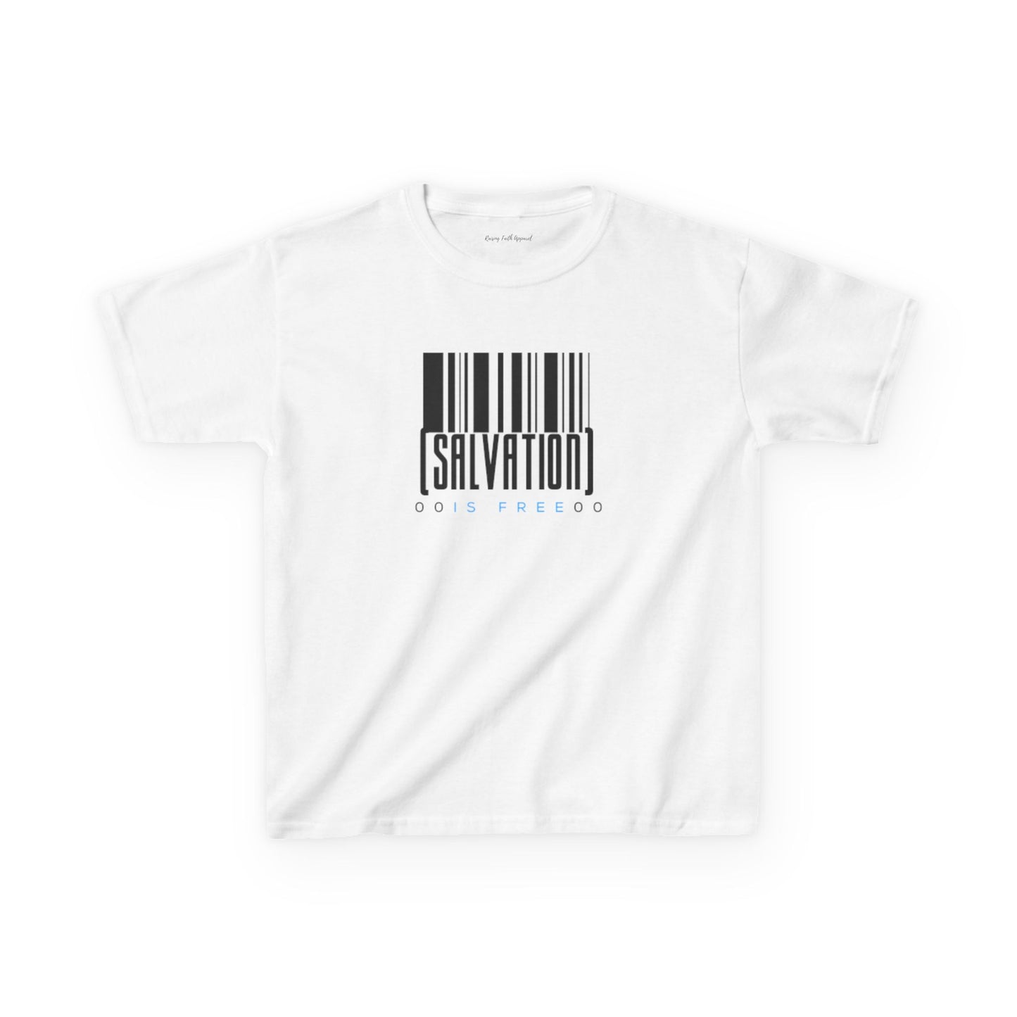 Salvation Is Free Youth Unisex Tee- Kids Heavy Cotton Tee