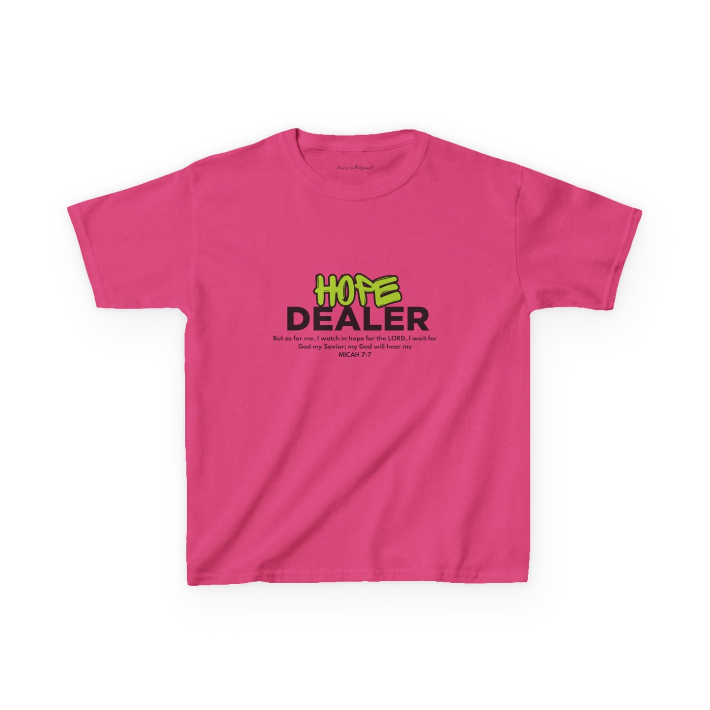 Hope Dealer Youth Unisex Tee- Youth Heavy Cotton Tee