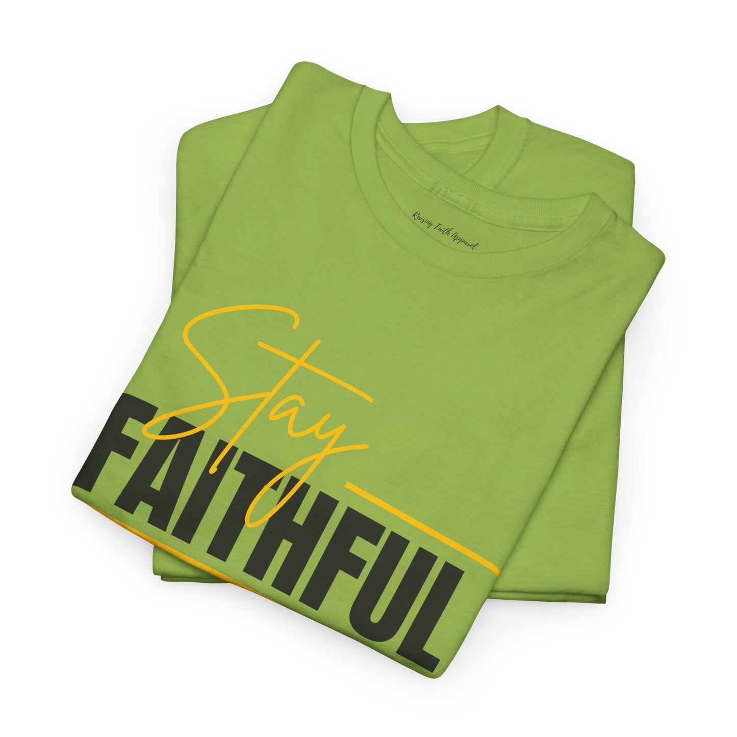 Stay Faithful Adult Unisex Heavy Blend Cotton Tee