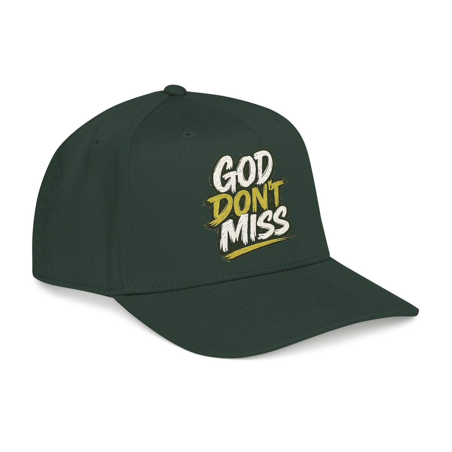 God Don't Miss Hat- Green