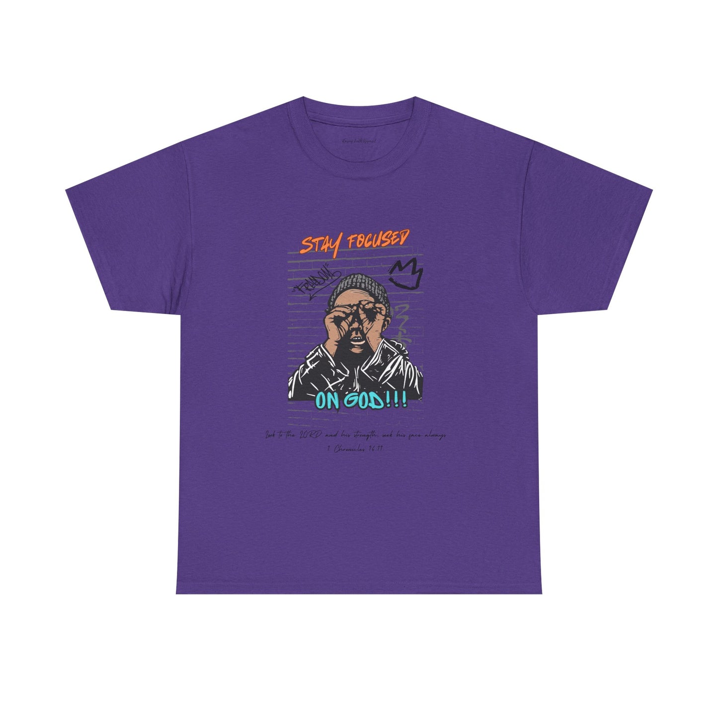 Stay Focused Adult Unisex Tee