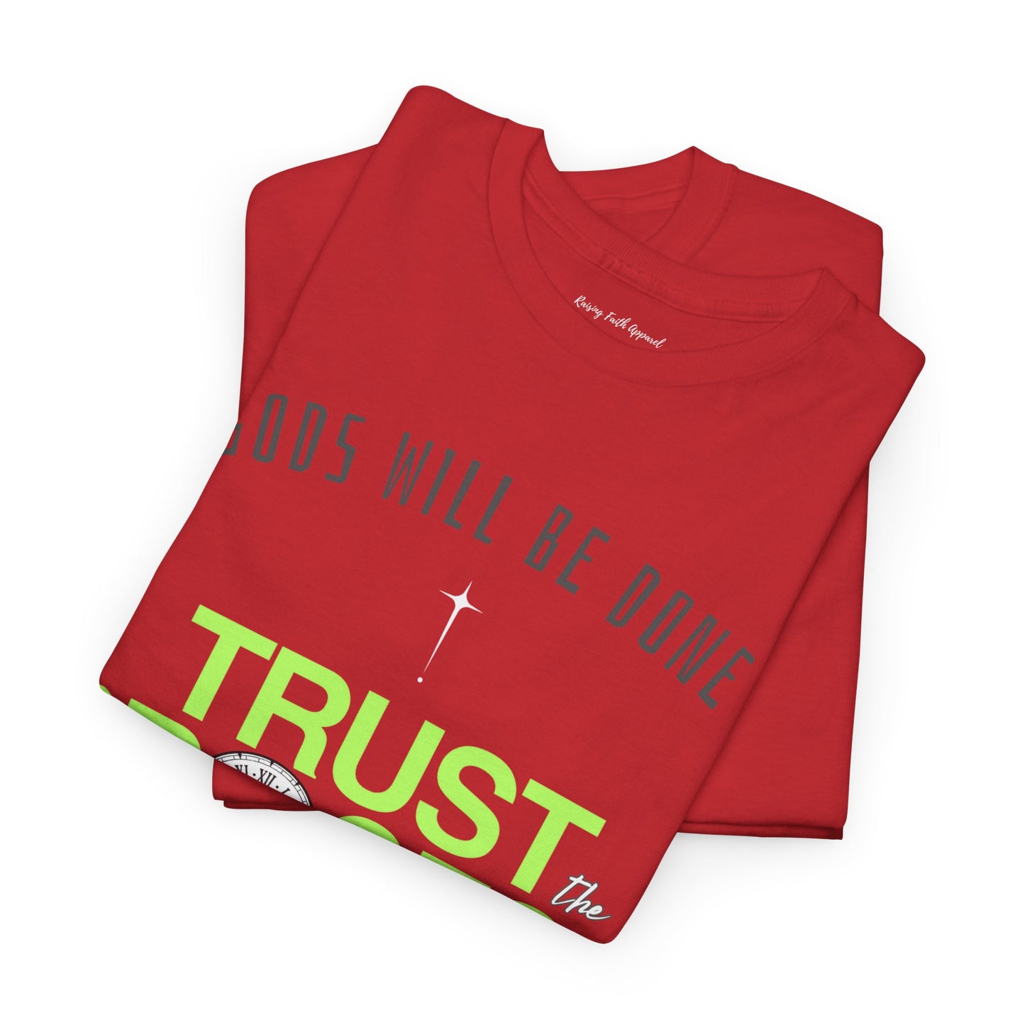 Trust The Process Adult Unisex Heavy Cotton Tee
