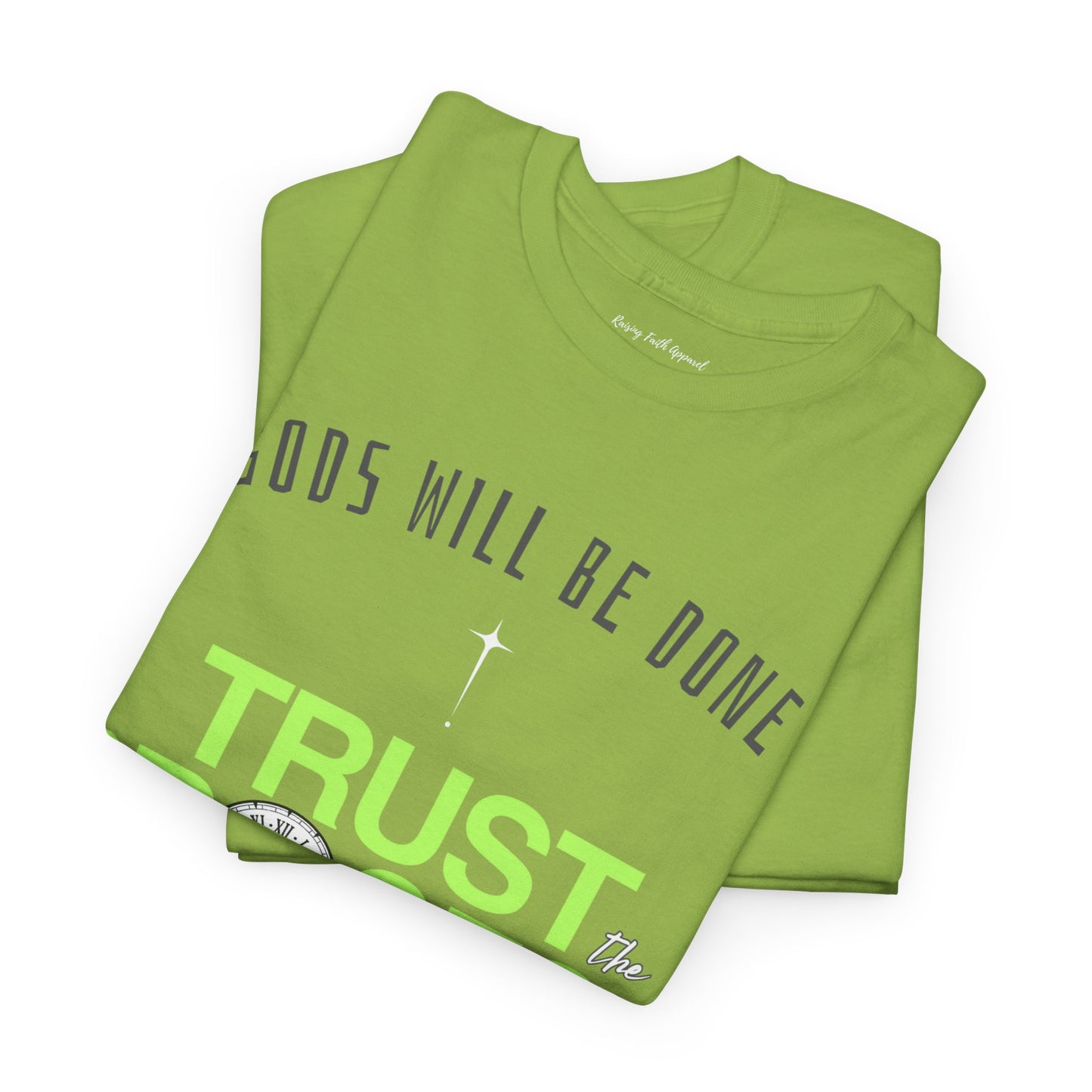 Trust The Process Adult Unisex Heavy Cotton Tee