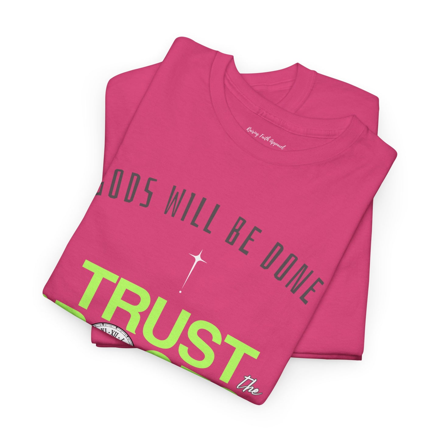 Trust The Process Adult Unisex Heavy Cotton Tee