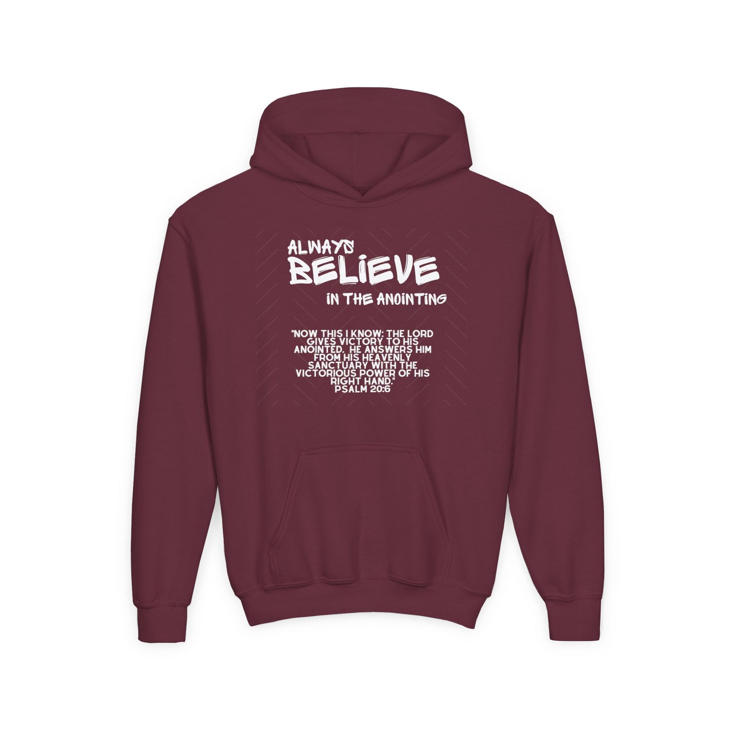 Always Believe Youth Unisex Heavy Cotton Blend Hoodie