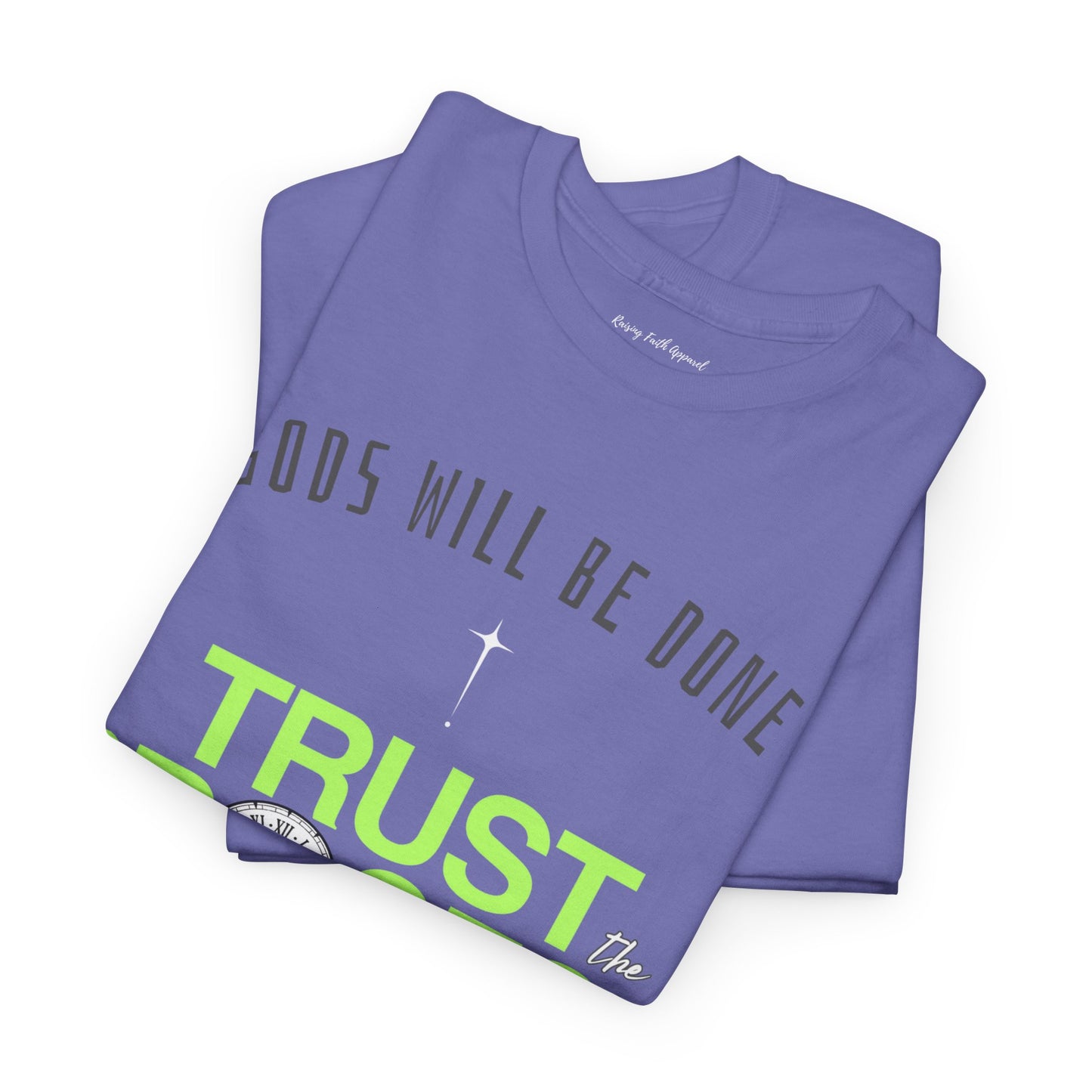 Trust The Process Adult Unisex Heavy Cotton Tee