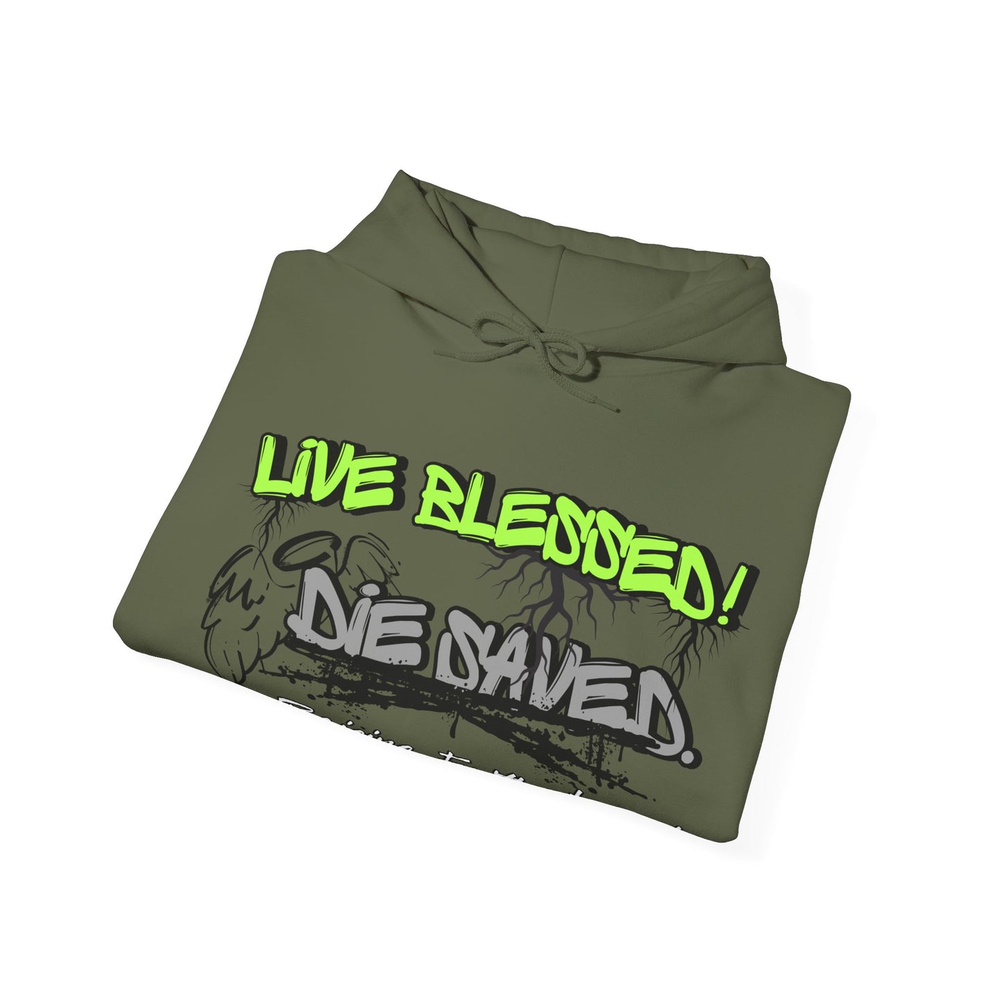 Live Blessed!  Adult Unisex Hoodie