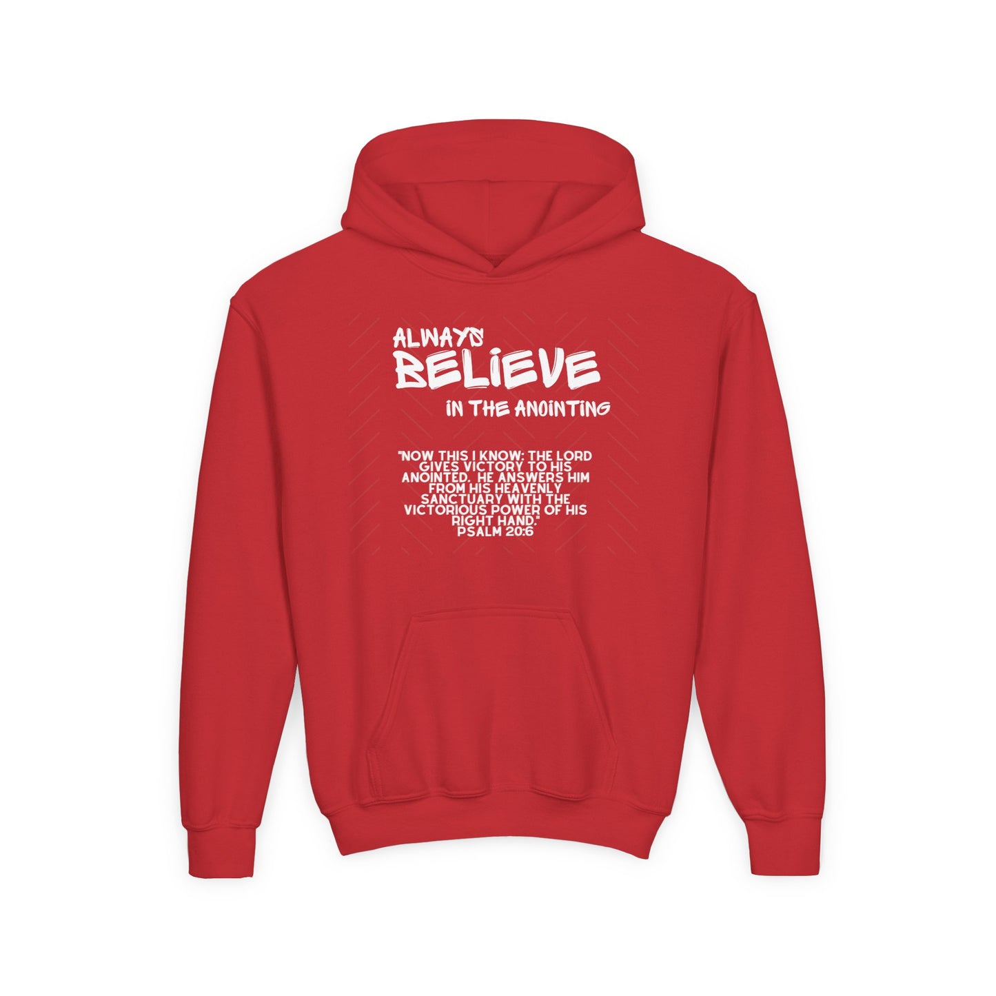Always Believe Youth Unisex Heavy Cotton Blend Hoodie