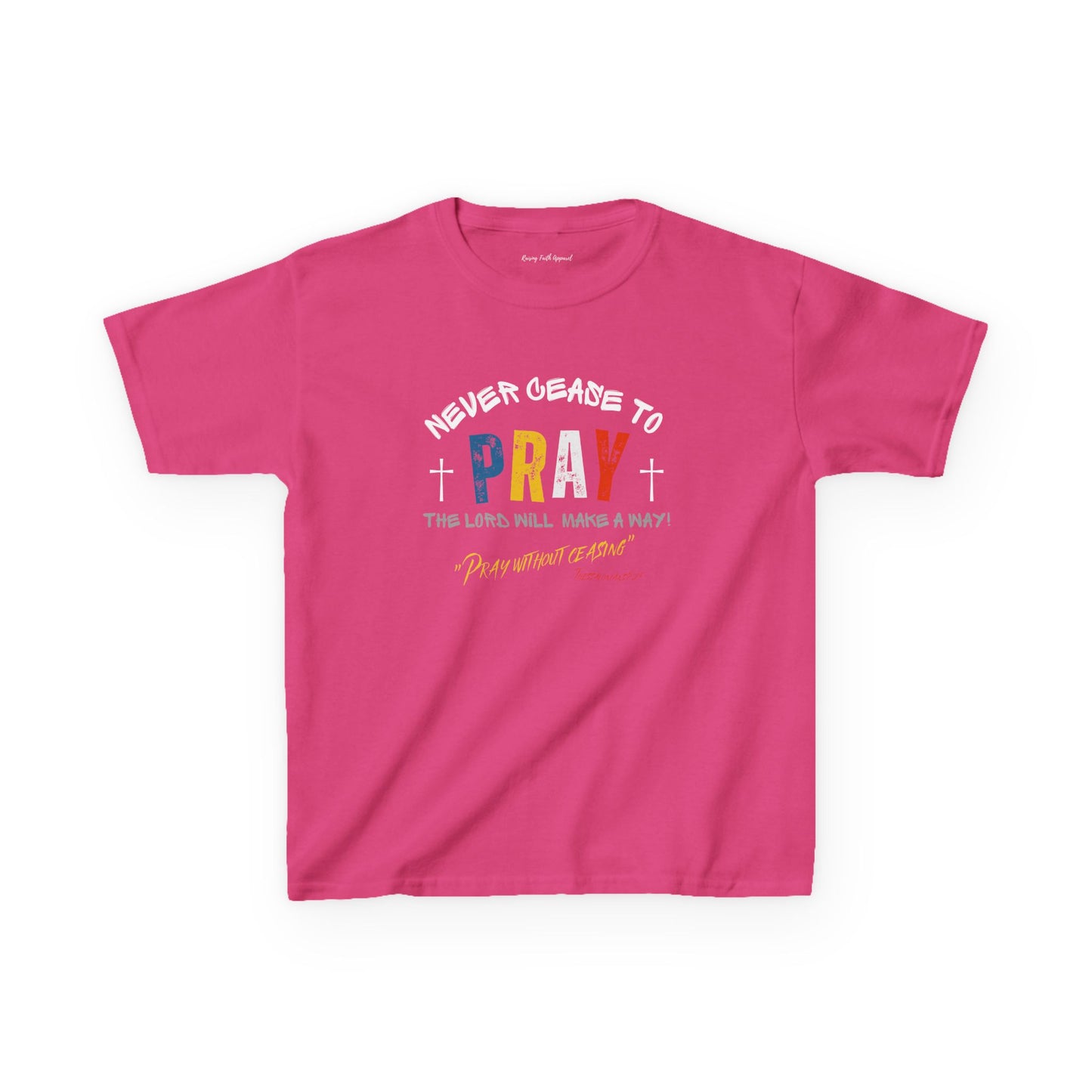 Pray Without Ceasing Unisex Youth Tee