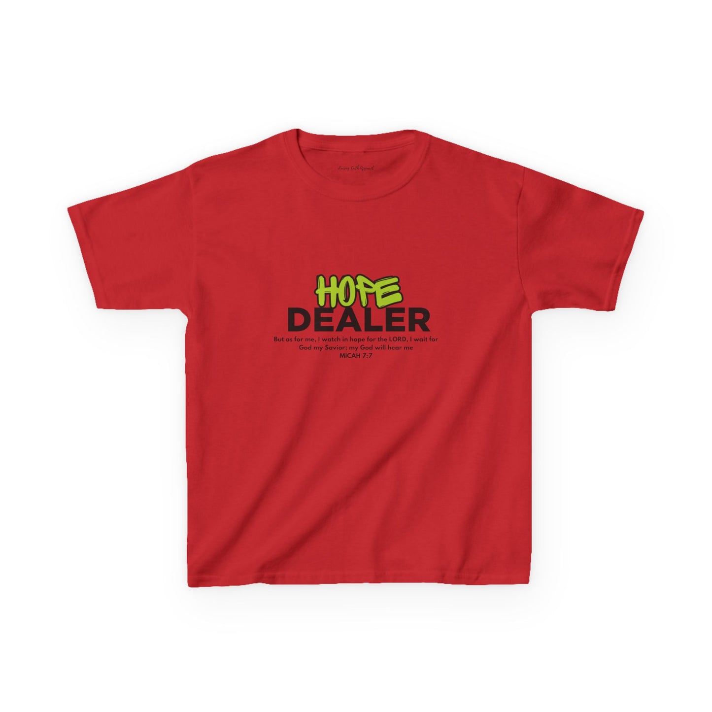 Hope Dealer Youth Unisex Tee- Youth Heavy Cotton Tee