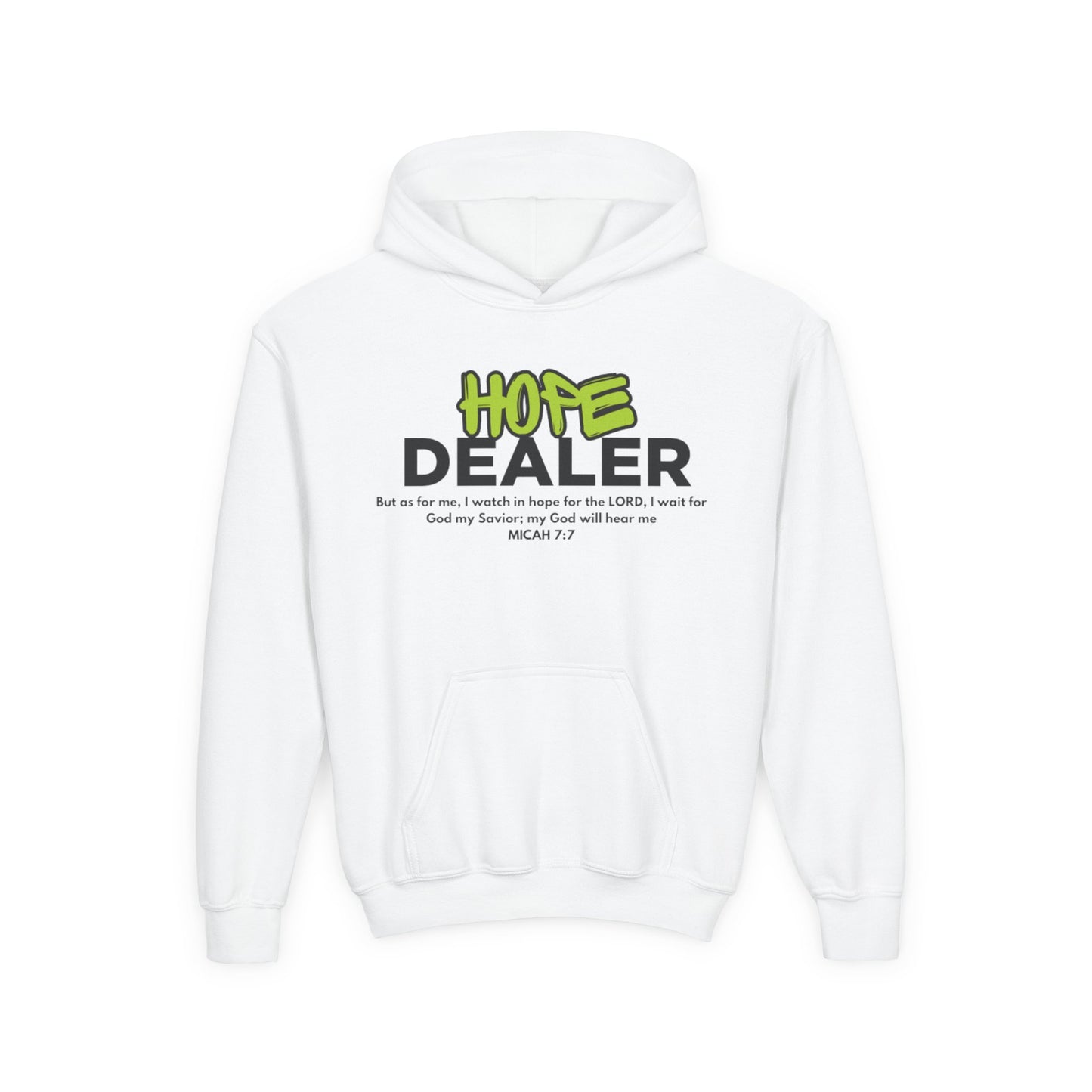 Hope Dealer Youth Unisex Hoodie - Youth Heavy Blend Hooded Sweatshirt