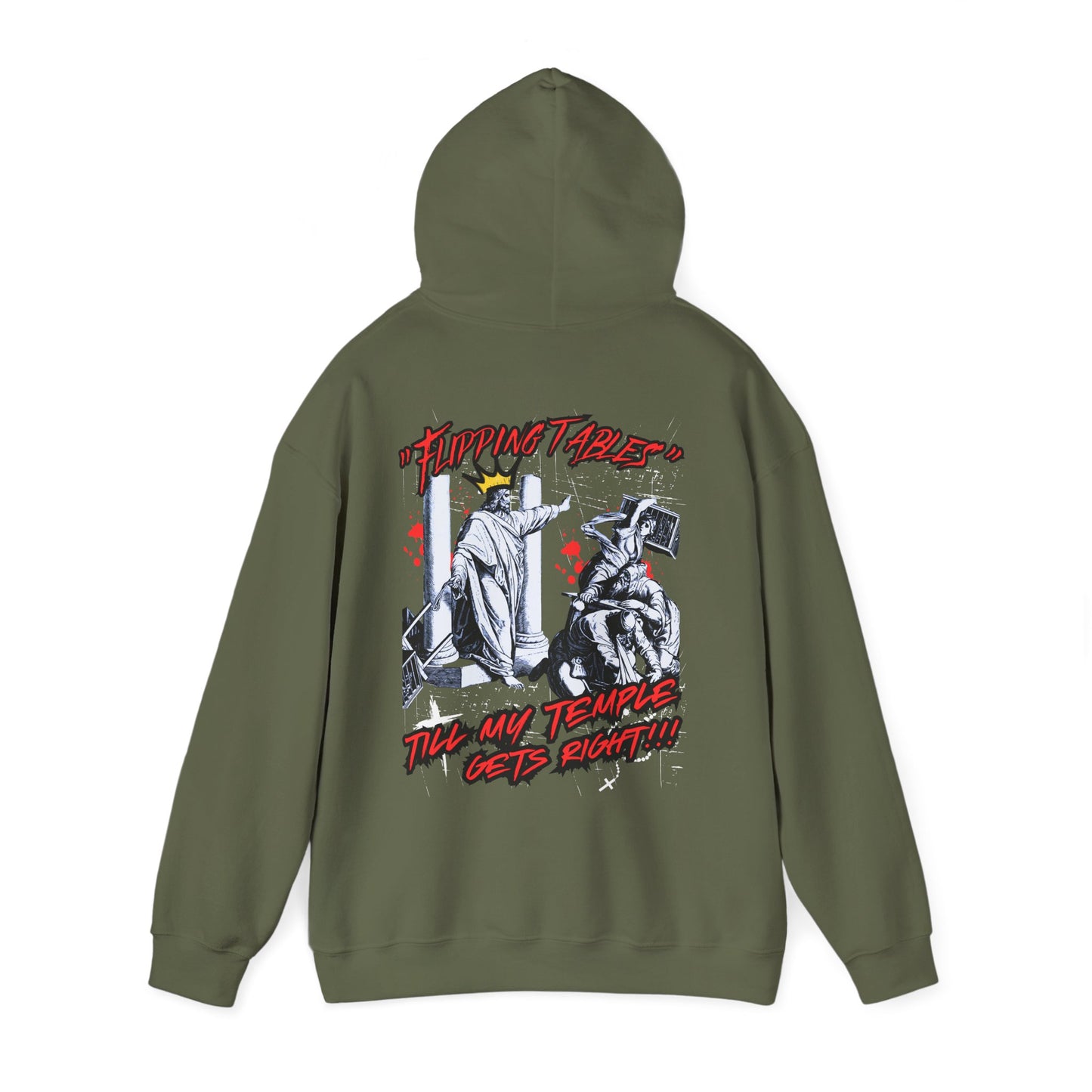 Flippin tables Adult Unisex Hoodie