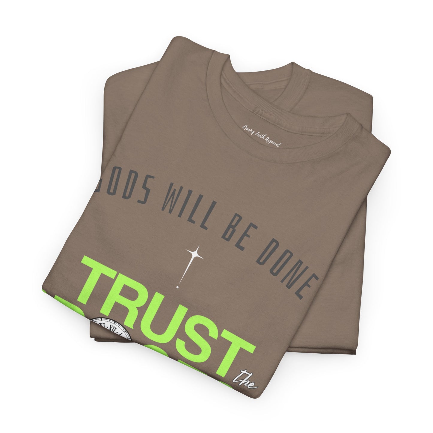 Trust The Process Adult Unisex Heavy Cotton Tee