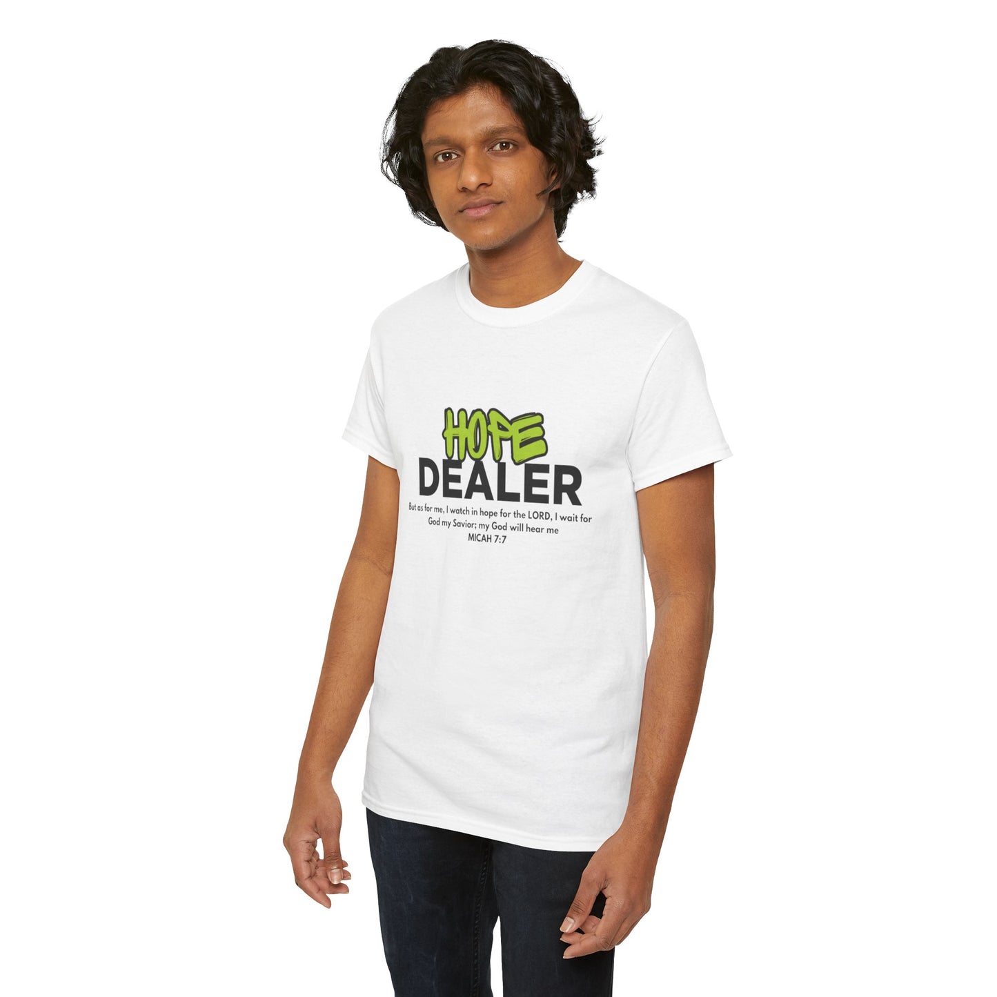 Hope Dealer Adult Unisex Tee- Unisex Heavy Cotton Tee