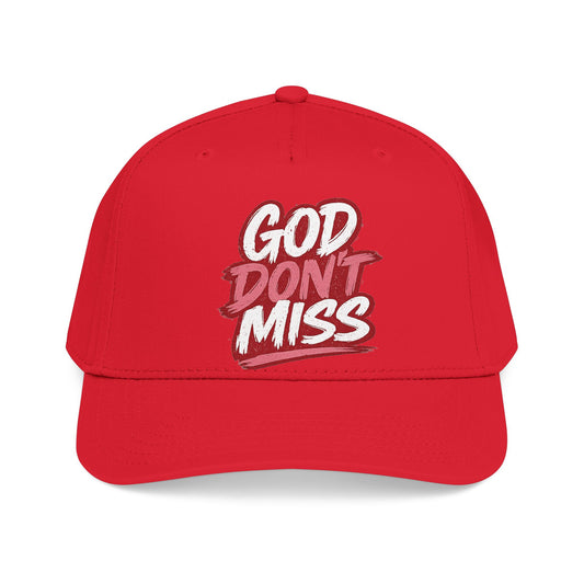 God Don't Miss Hat- Red