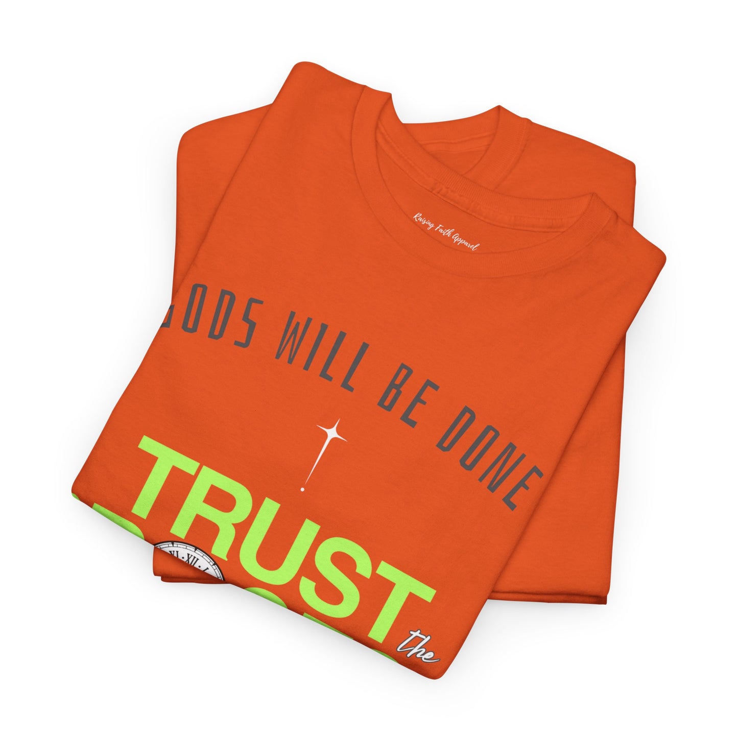 Trust The Process Adult Unisex Heavy Cotton Tee
