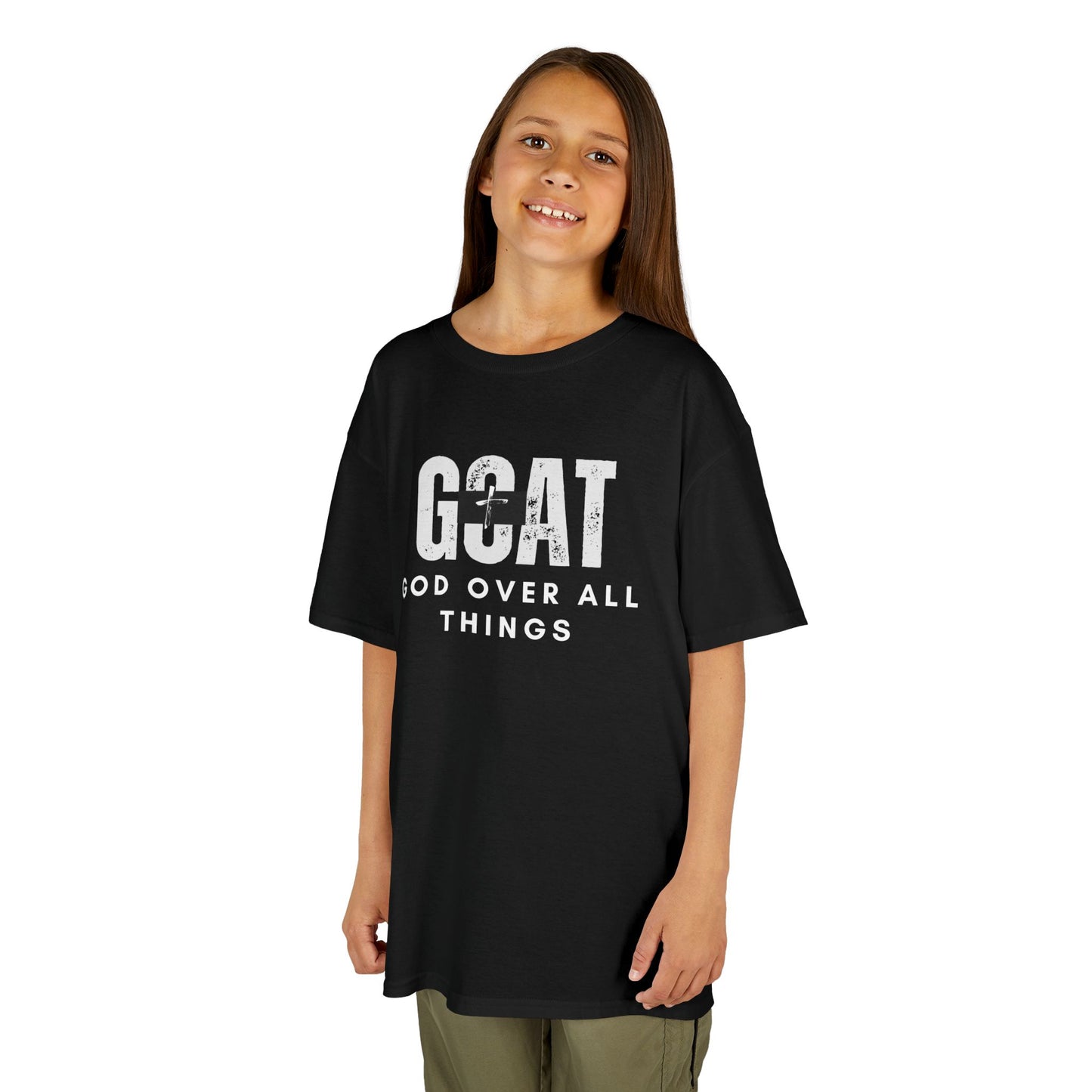 GOAT Youth Unisex Tee- Youth Heavy Cotton Tee