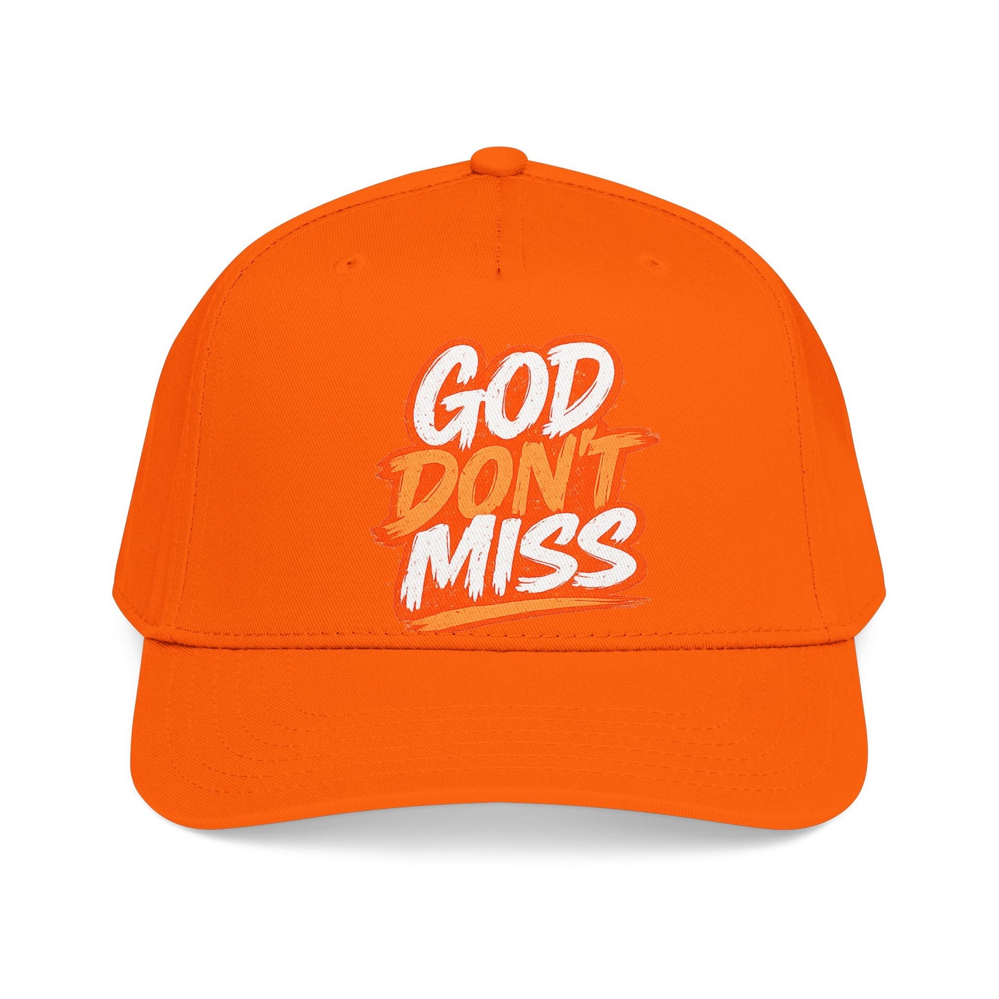 God Don't Miss Hat- Orange
