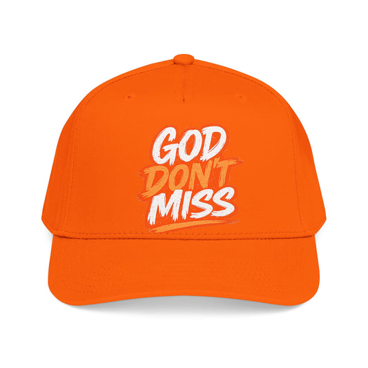 God Don't Miss Hat- Orange