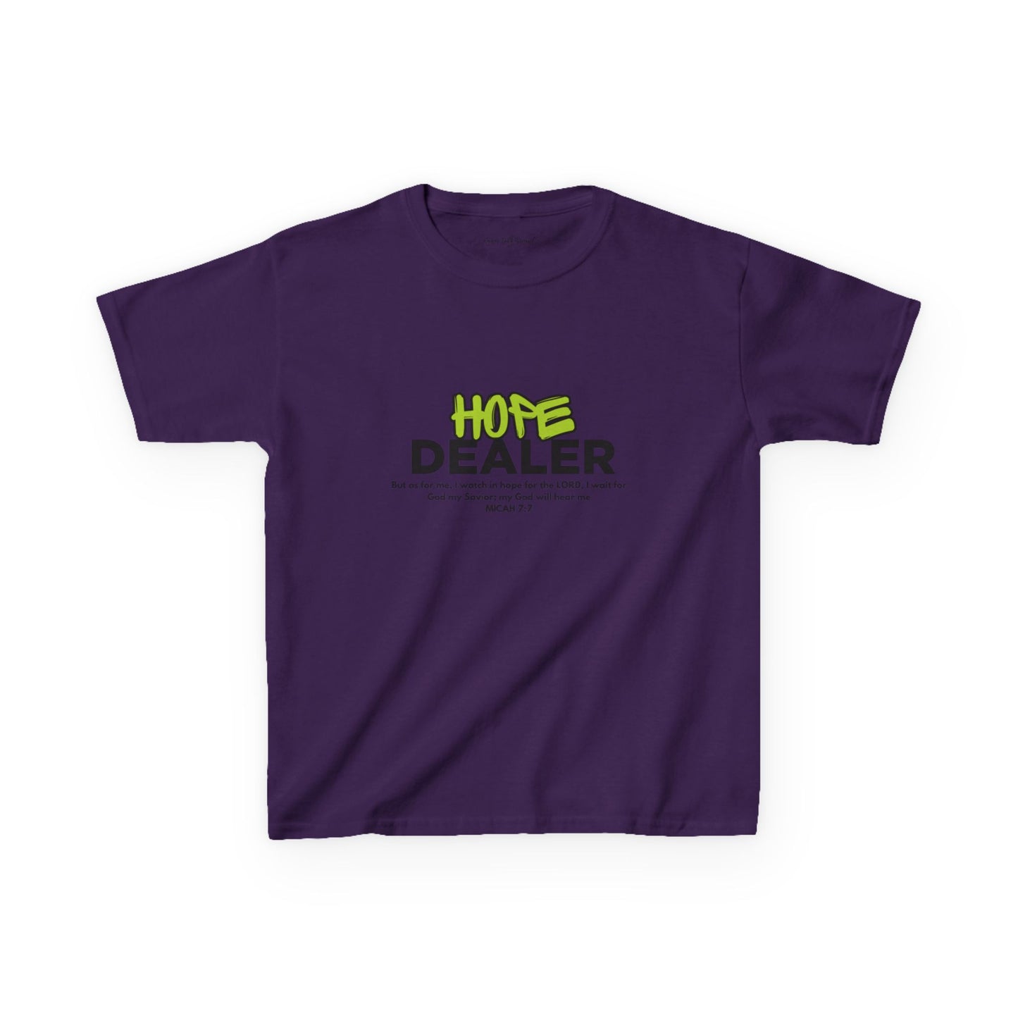 Hope Dealer Youth Unisex Tee- Youth Heavy Cotton Tee