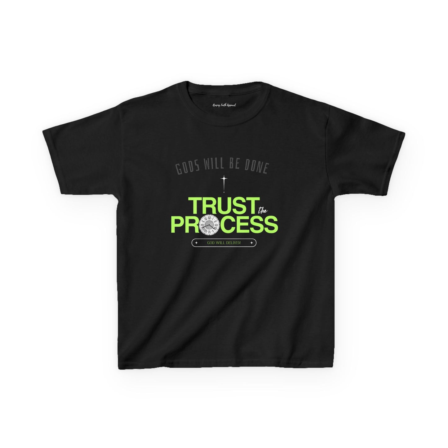 Trust The Process Youth Unisex Heavy Cotton Tee